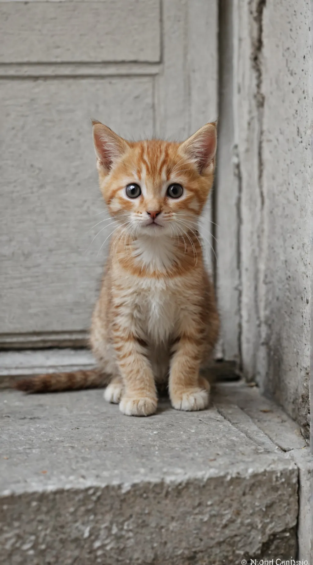 ai character: Kitten background