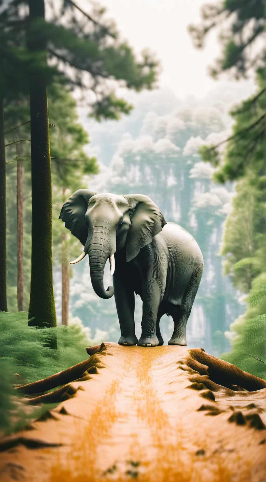 ai character: car accident  background