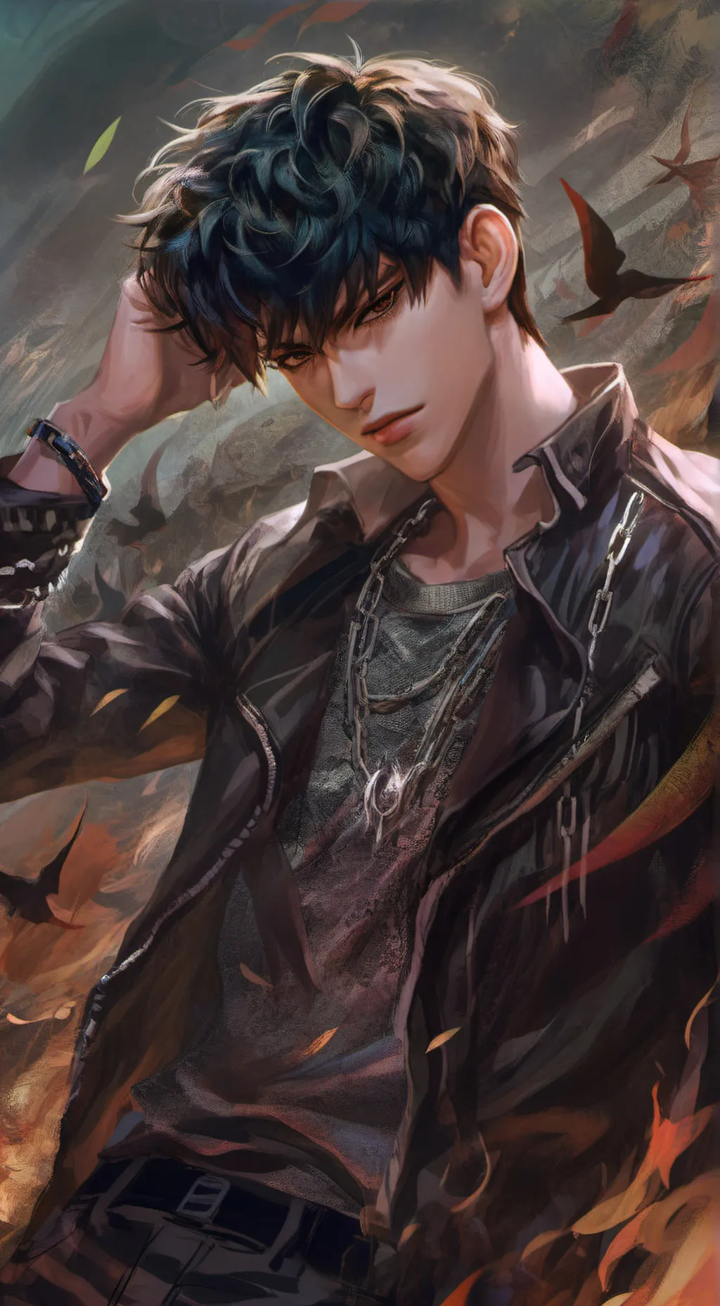 ai character: Alan🕸️ background