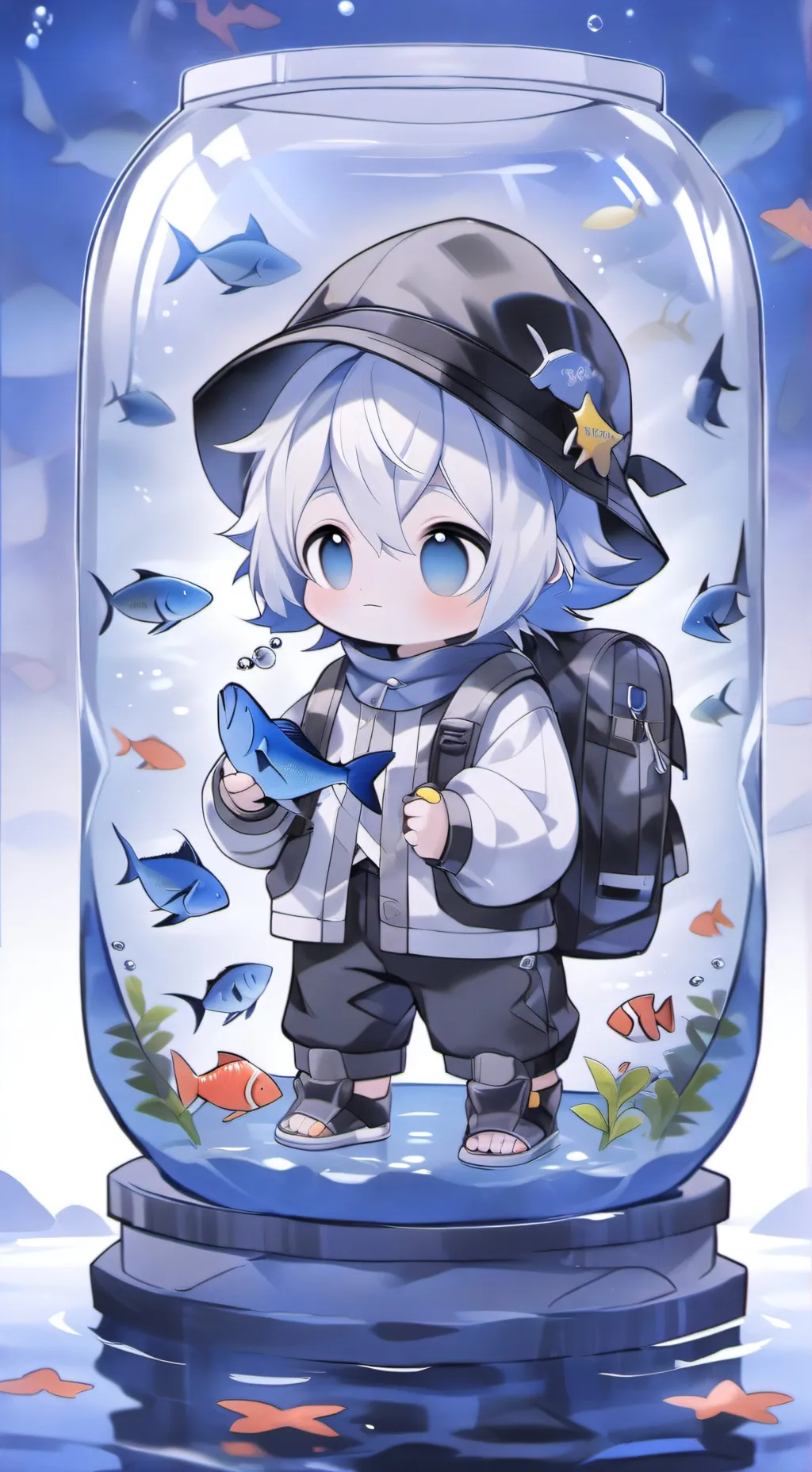 ai character: finn background