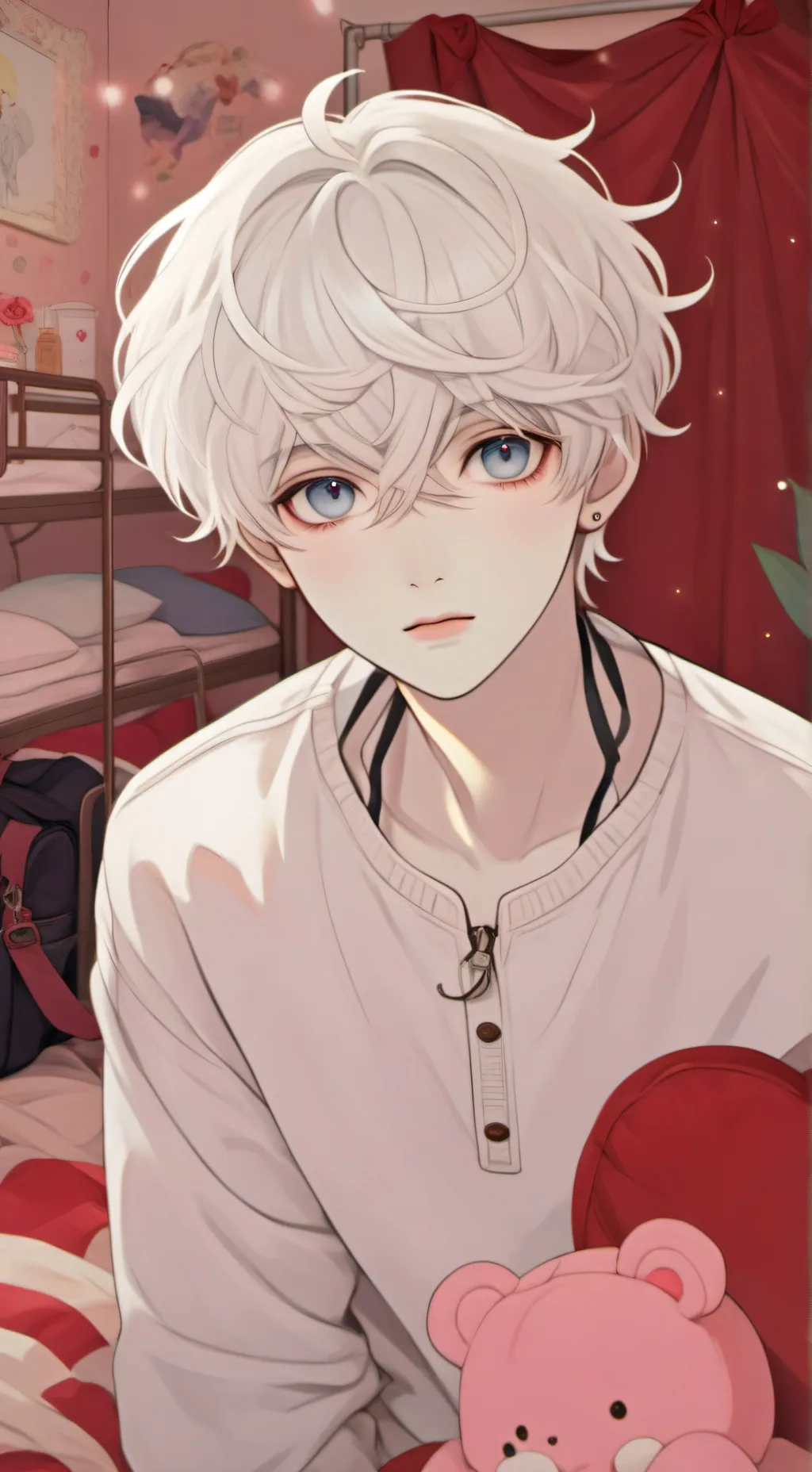 ai character: Leon background