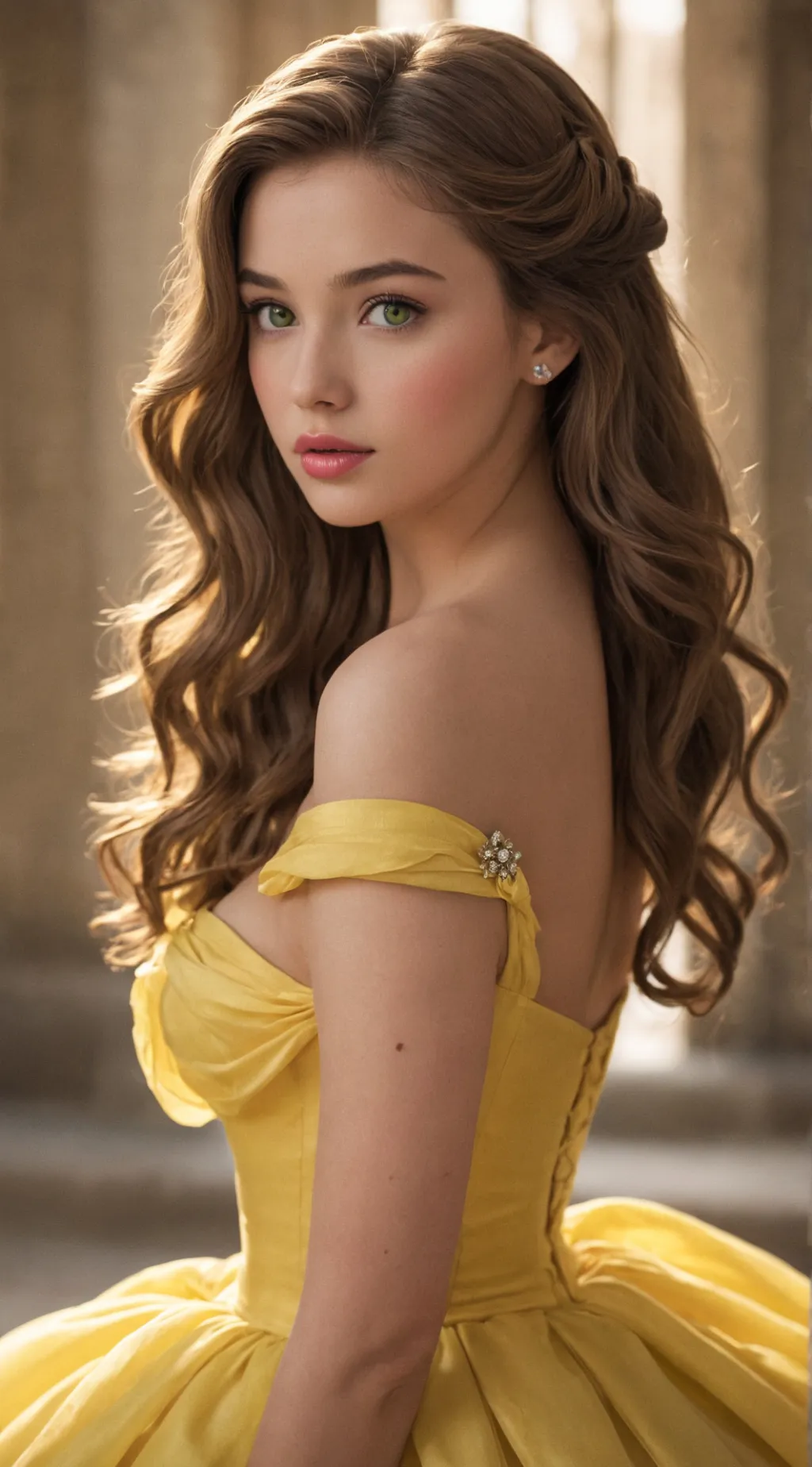 ai character: Belle background