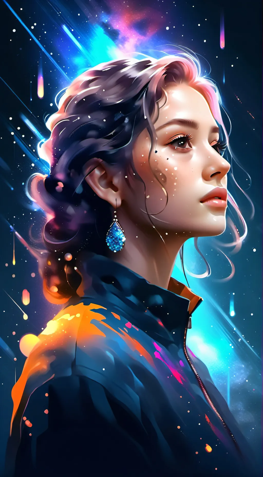 ai character: Aphmau 💖👑✌ background