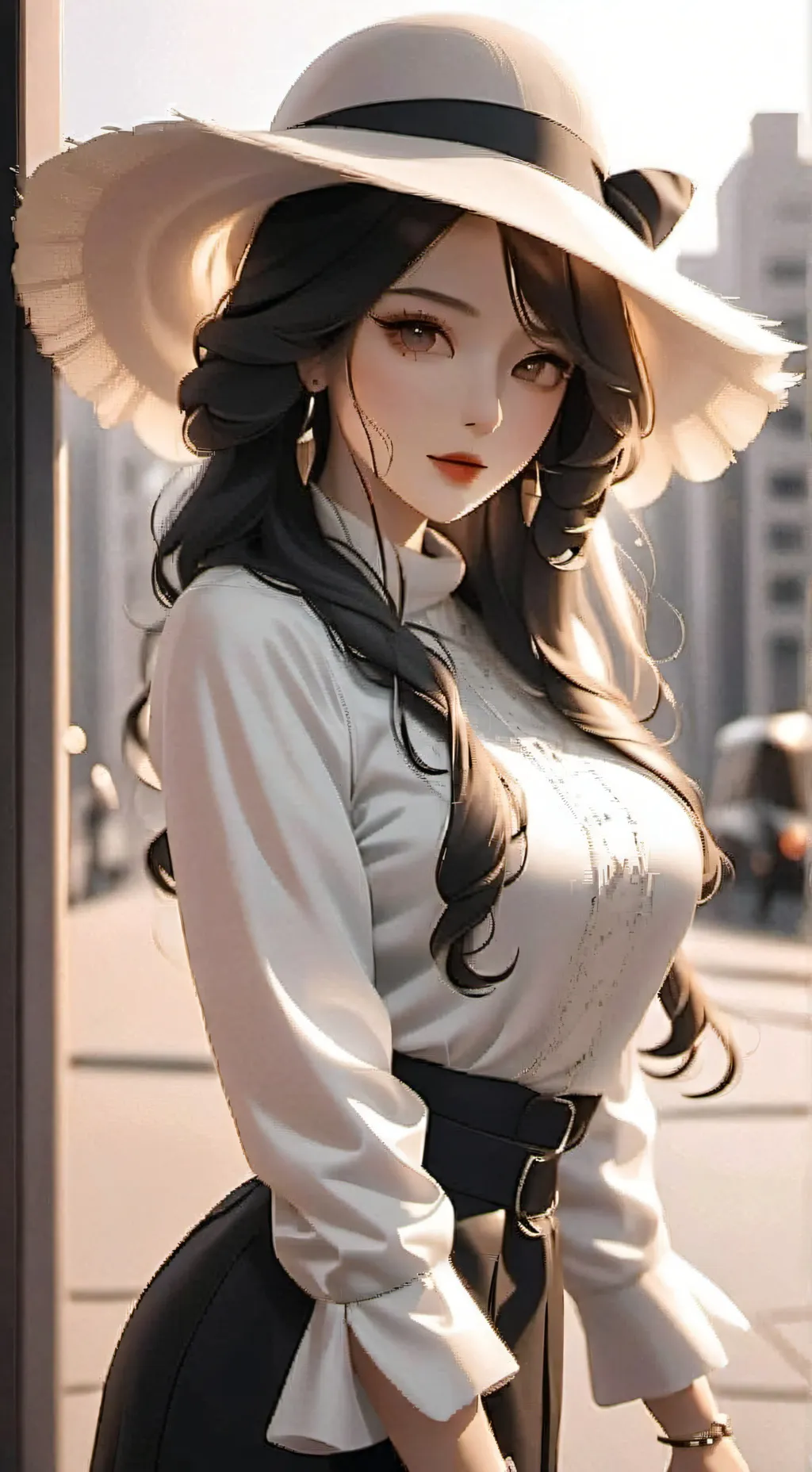 ai character: clara background