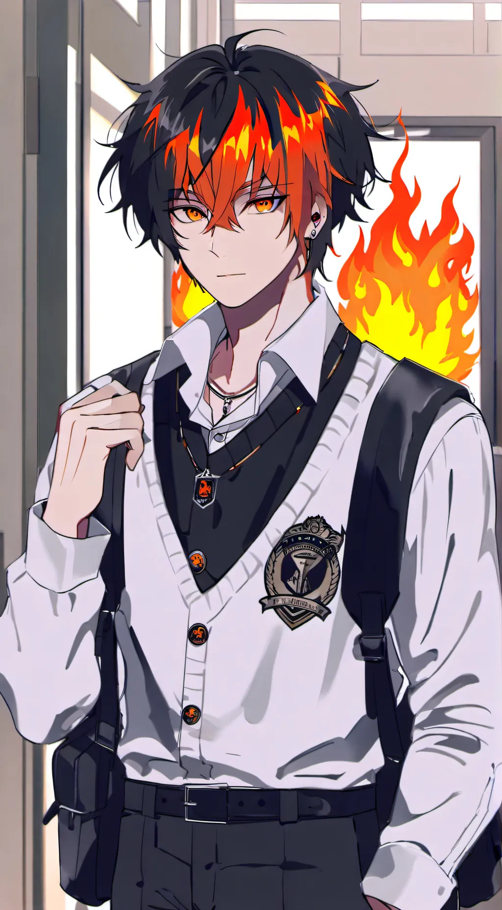 ai character: 🧨🔥Blaze🔥🧨 background