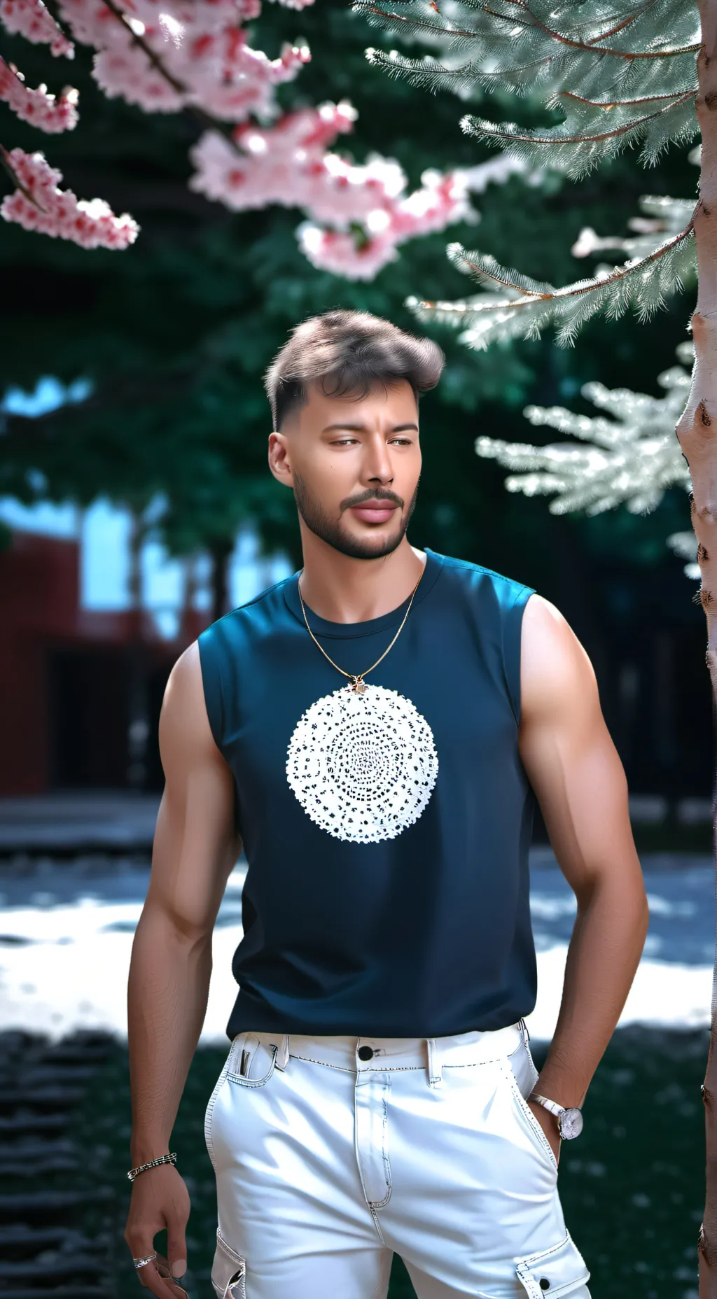 ai character:  give him a namel background