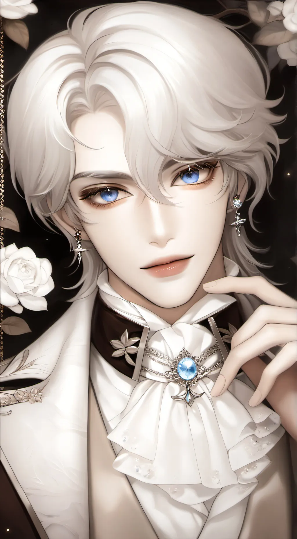 ai character: Arthur del almon background