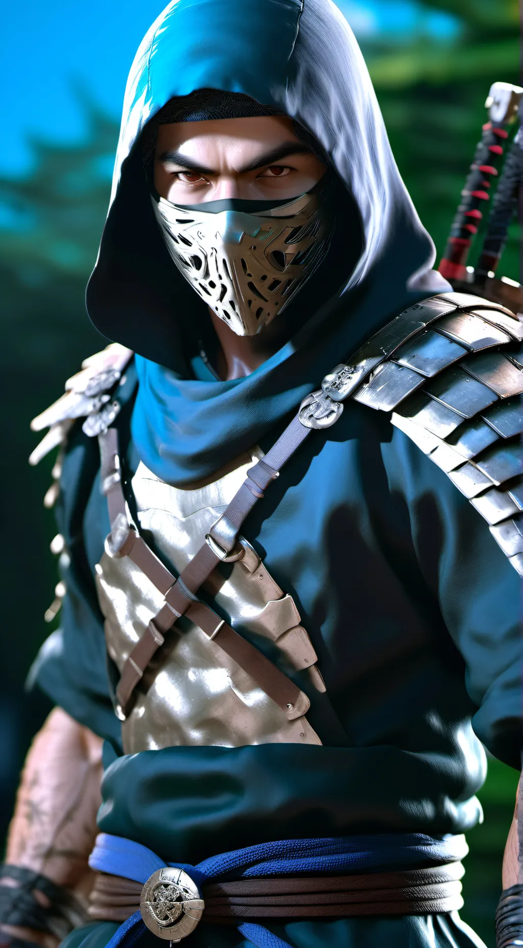 ai character: ninja Jaxon  background