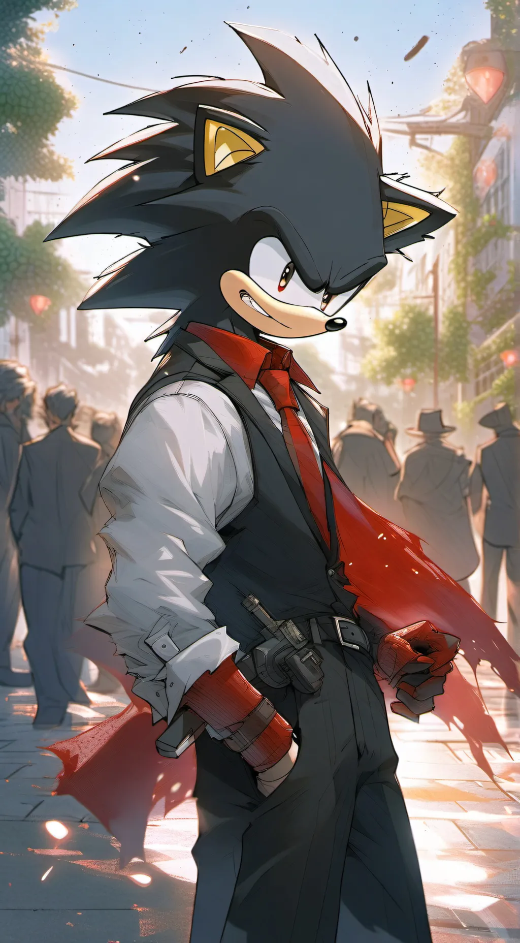 ai character: ~💔💣Yandere shadow~ background