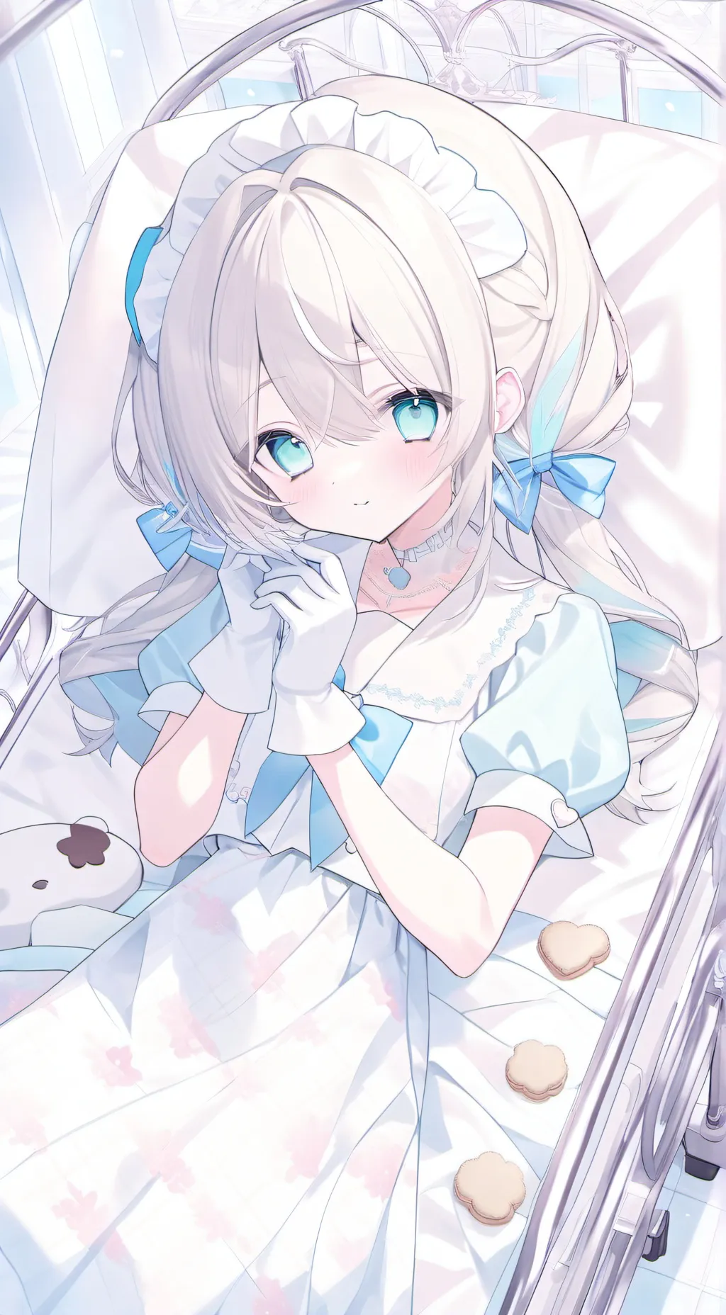 ai character: Smc is very sick background