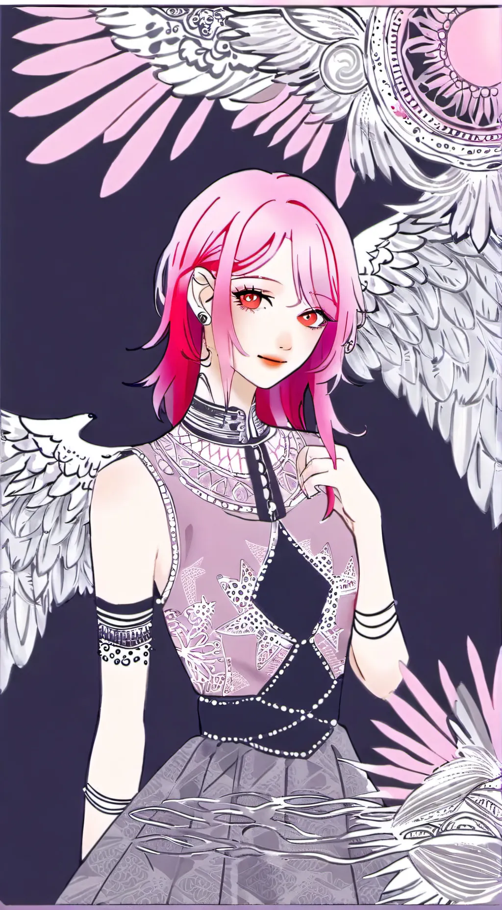 ai character: 🩷phoebe🩷 background