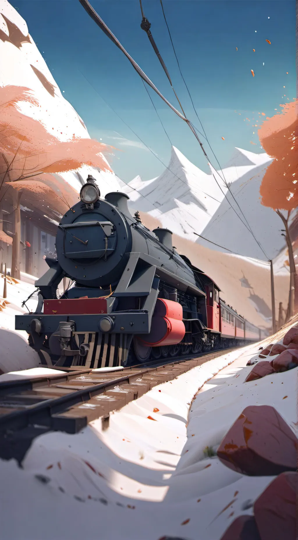 ai character: France x italy background