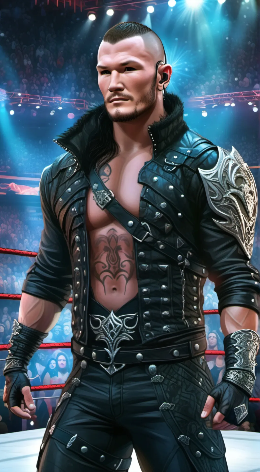 ai character: randy Orton  background