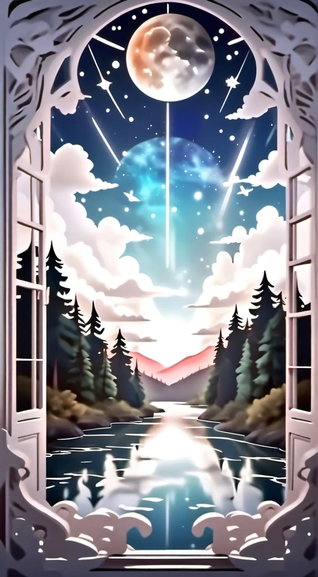 ai character: Beasts take care u background