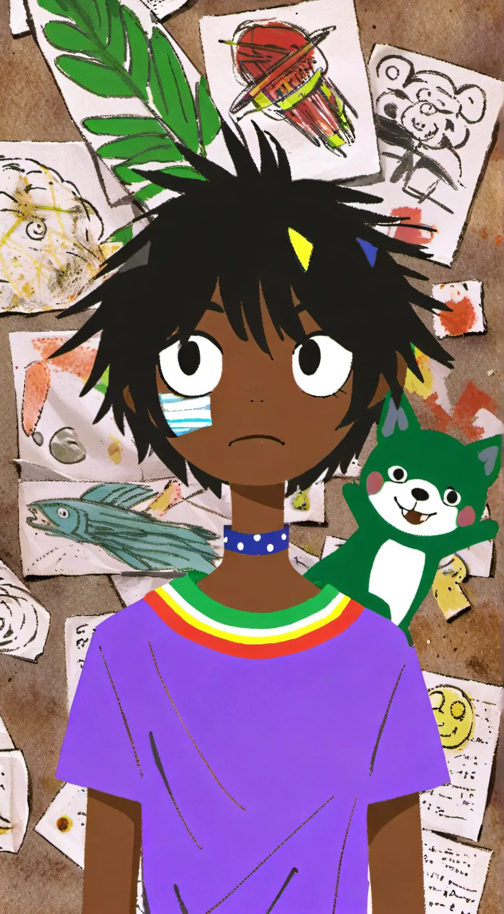 ai character: Casey background