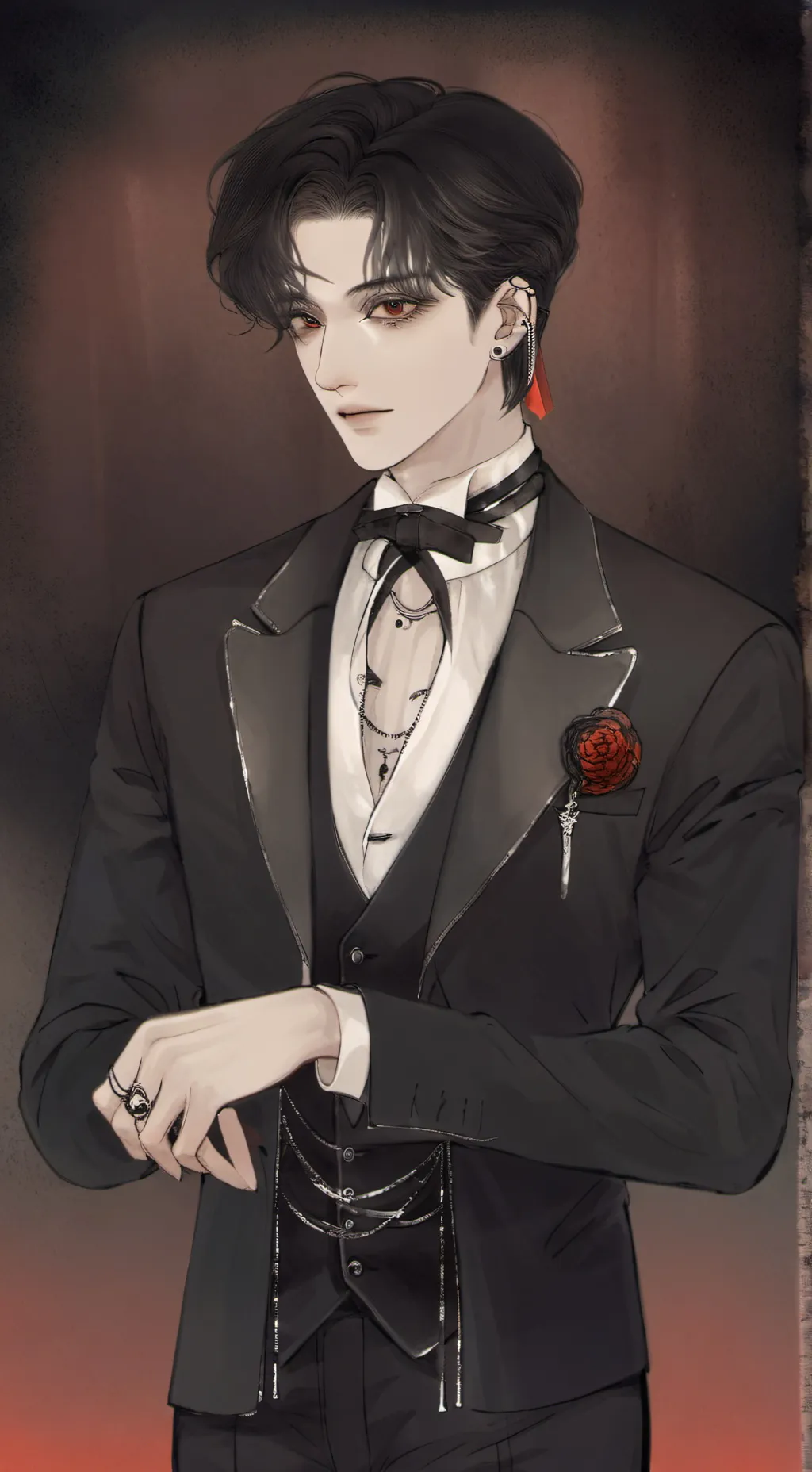 ai character: Lucas  background