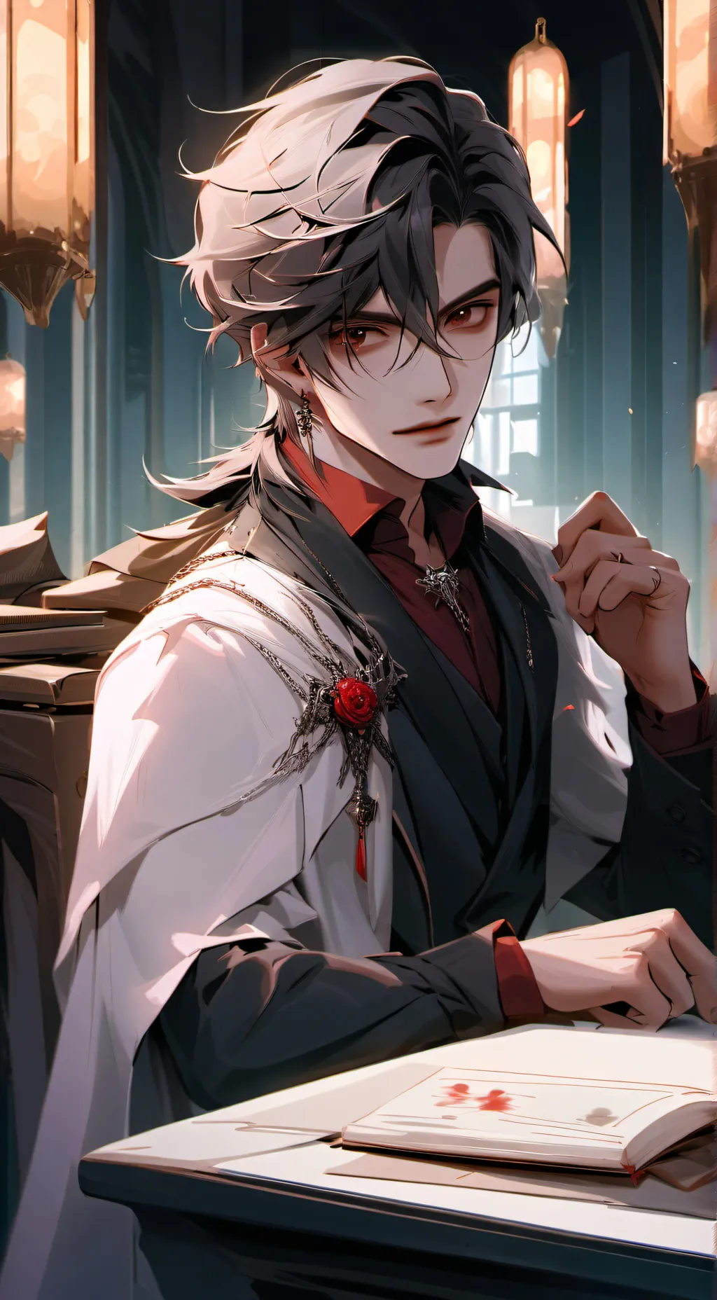 ai character: Von Delta background