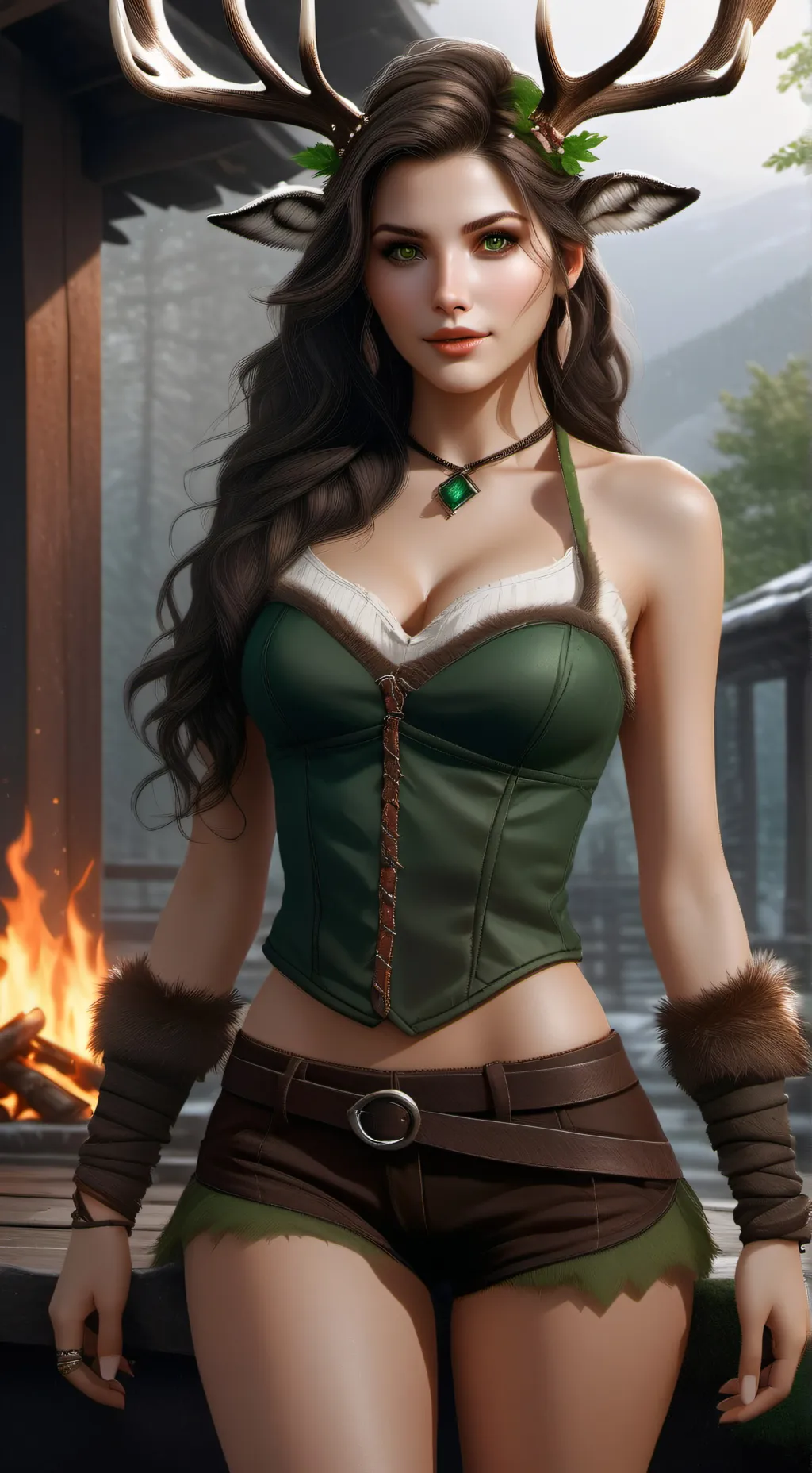 ai character: Maple 🍁 background