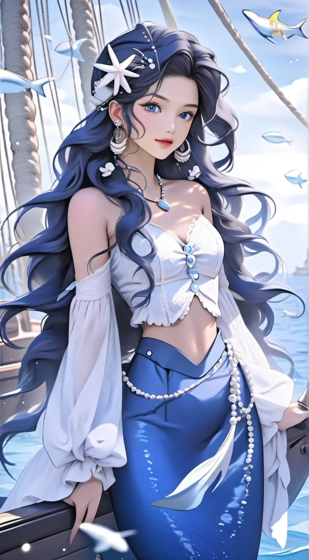 ai character: Mariana (adulta) background