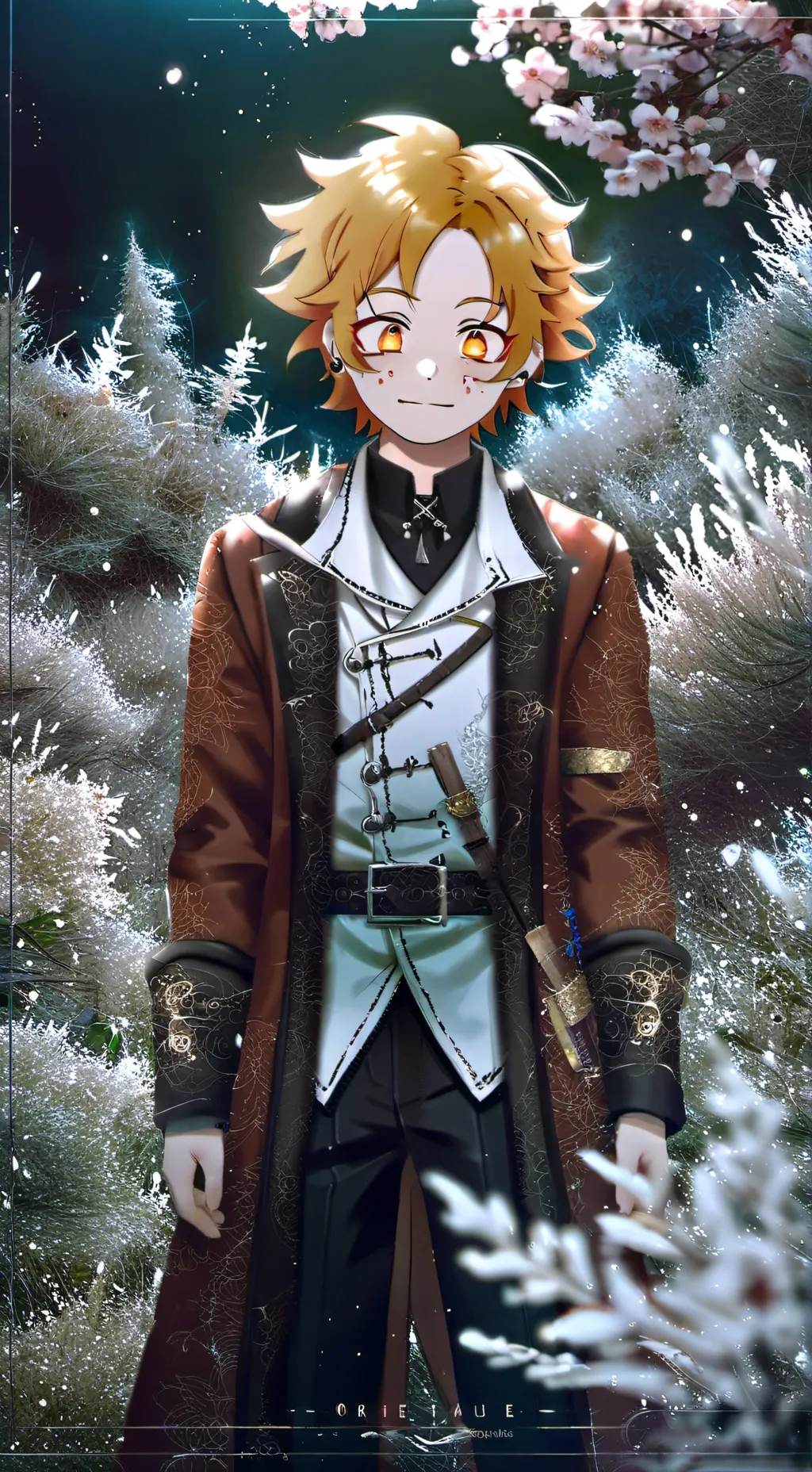 ai character: santi background