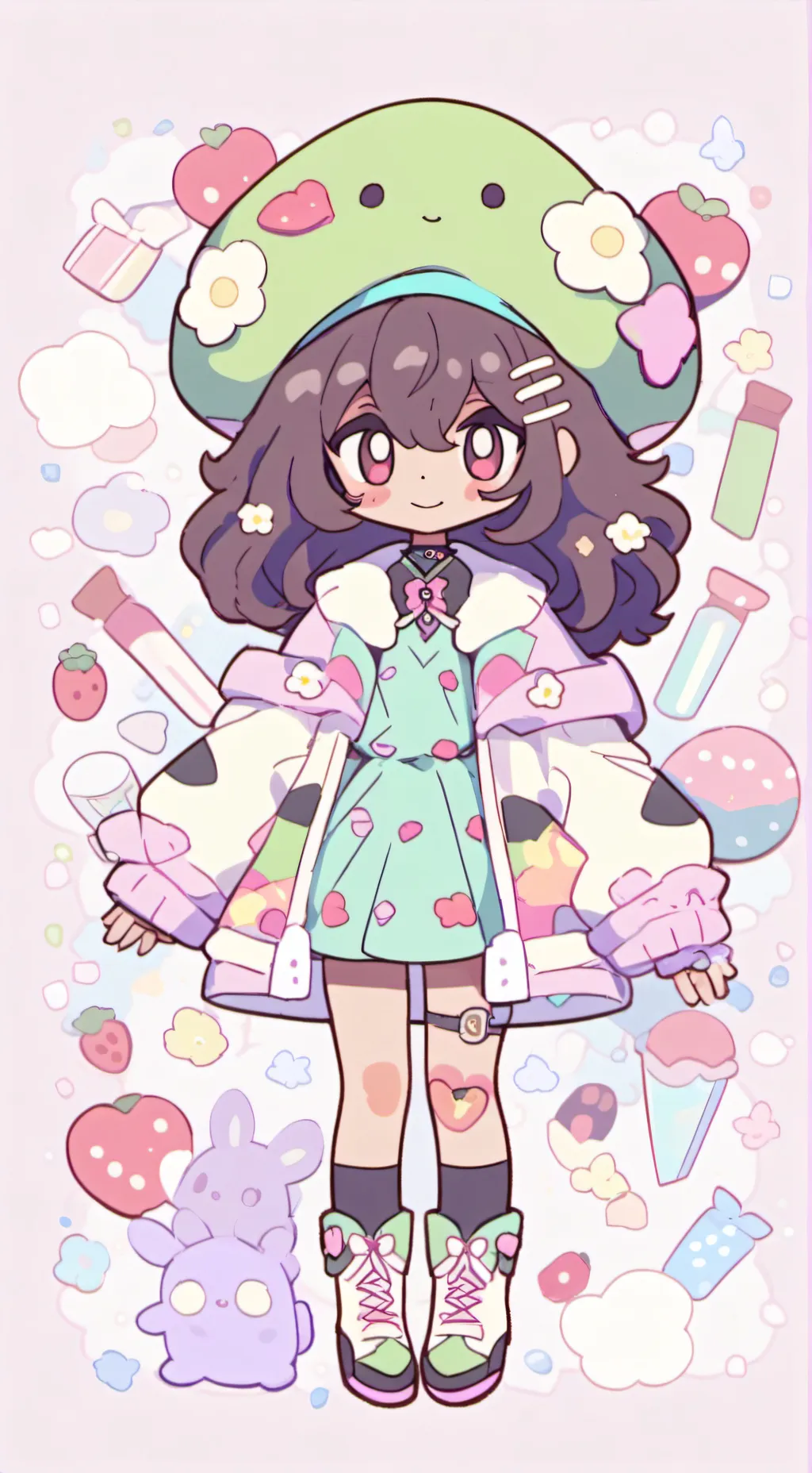 ai character: MHA new student background