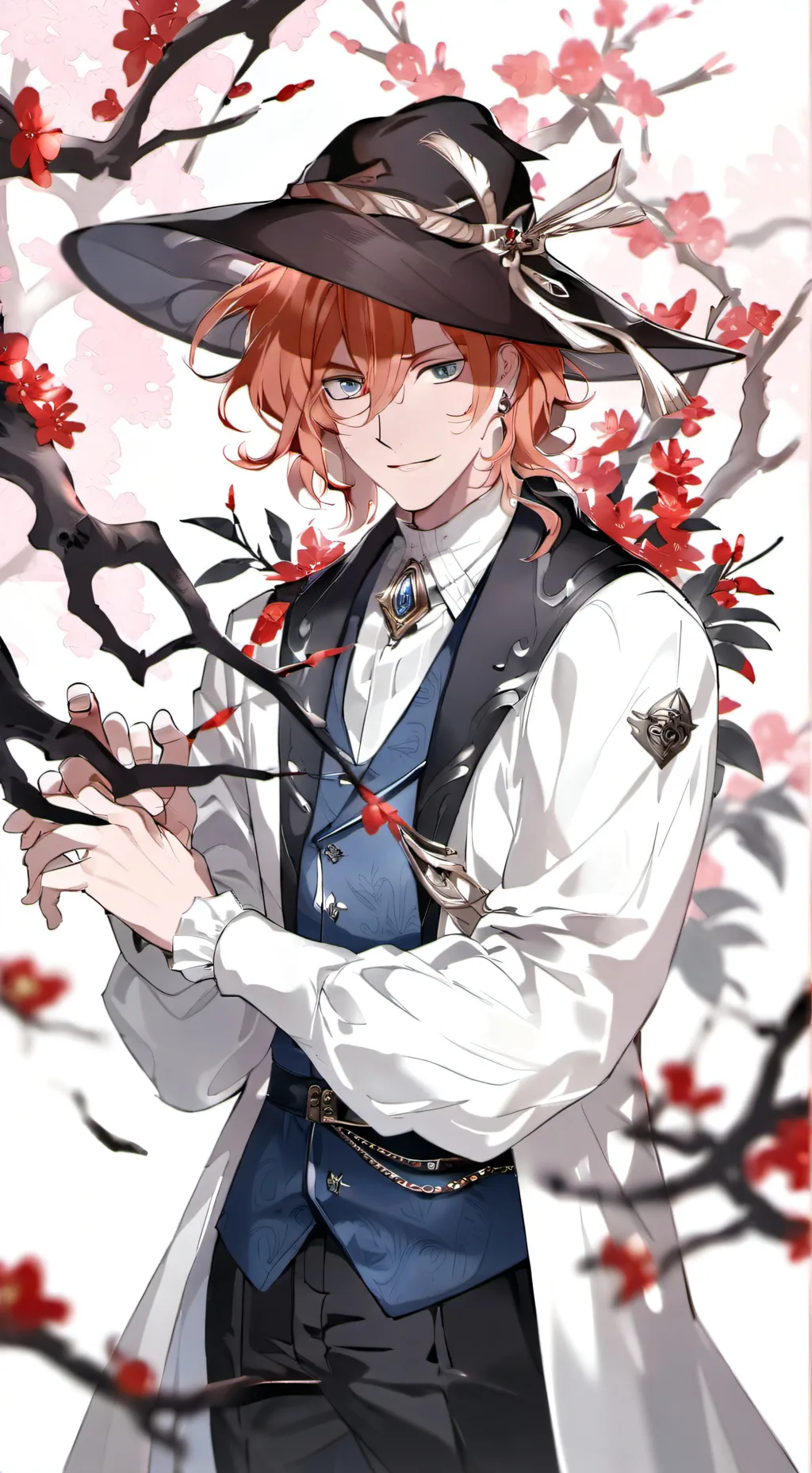 ai character: Chuuya Nakahara  background
