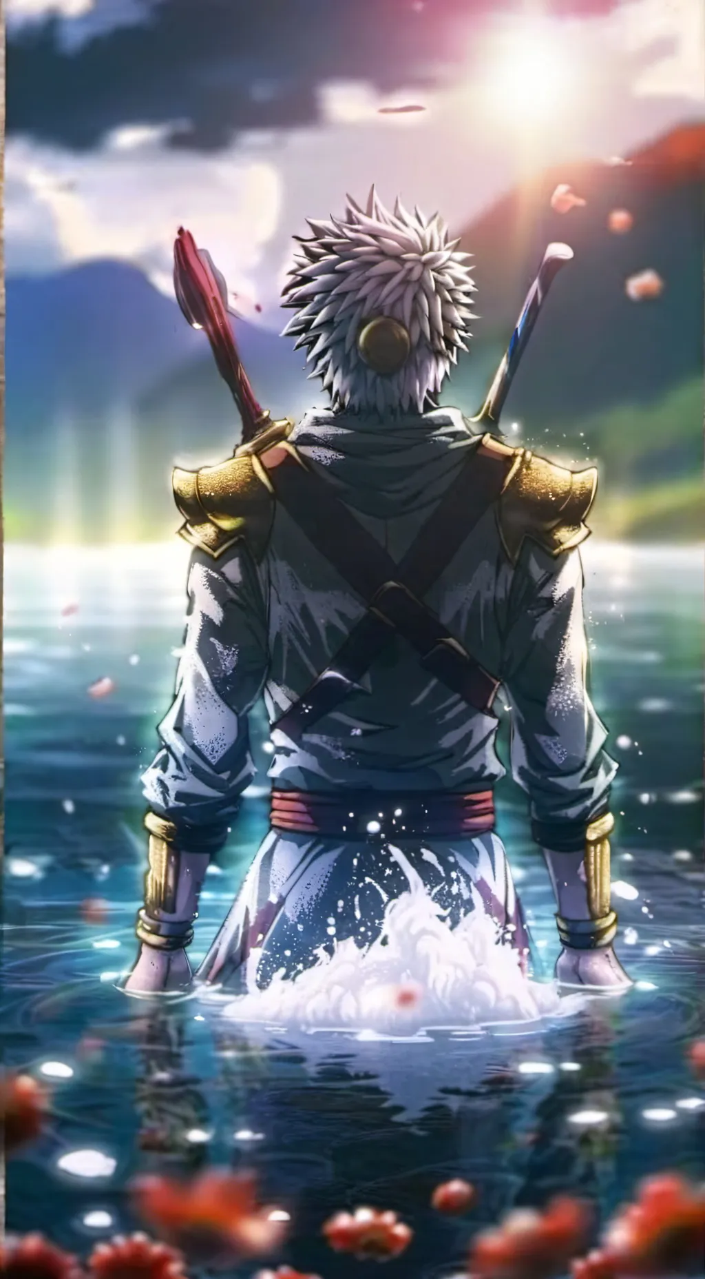 ai character: cidade dorme kny background