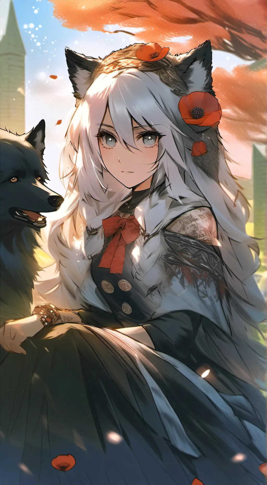 ai character: ★Starie★ background