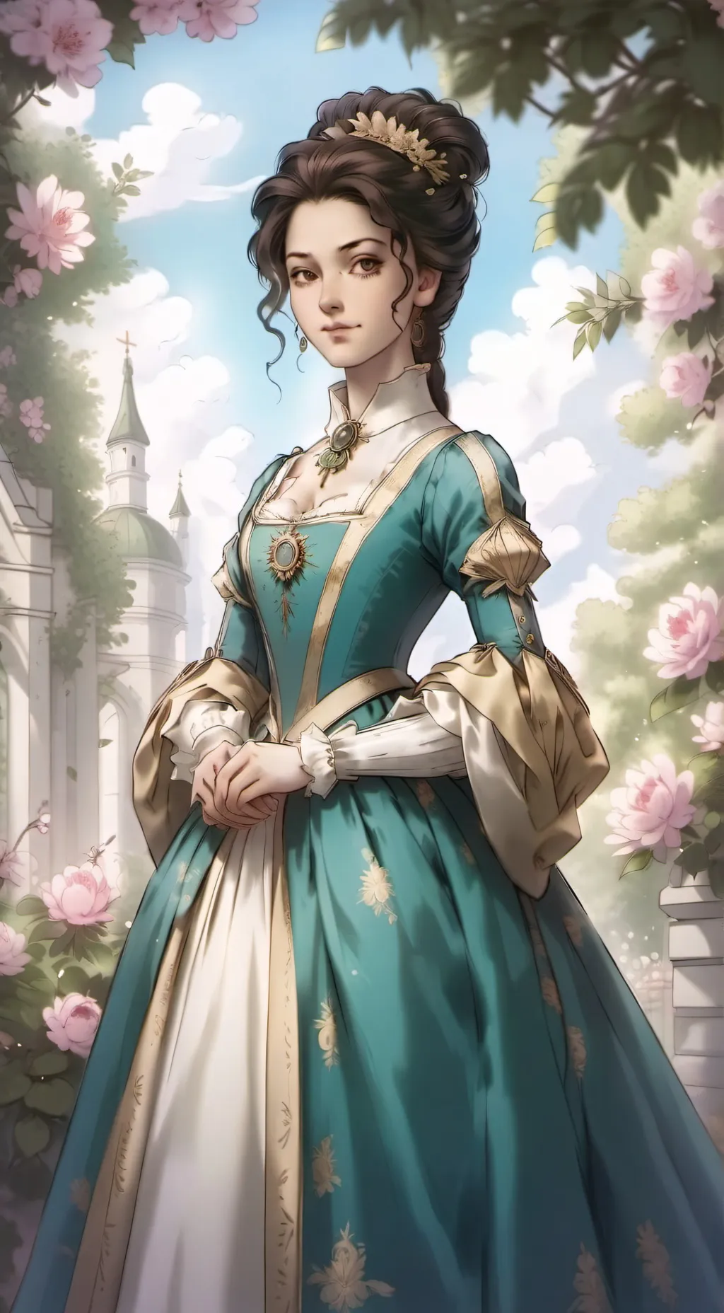 ai character: Anna (the queen) background