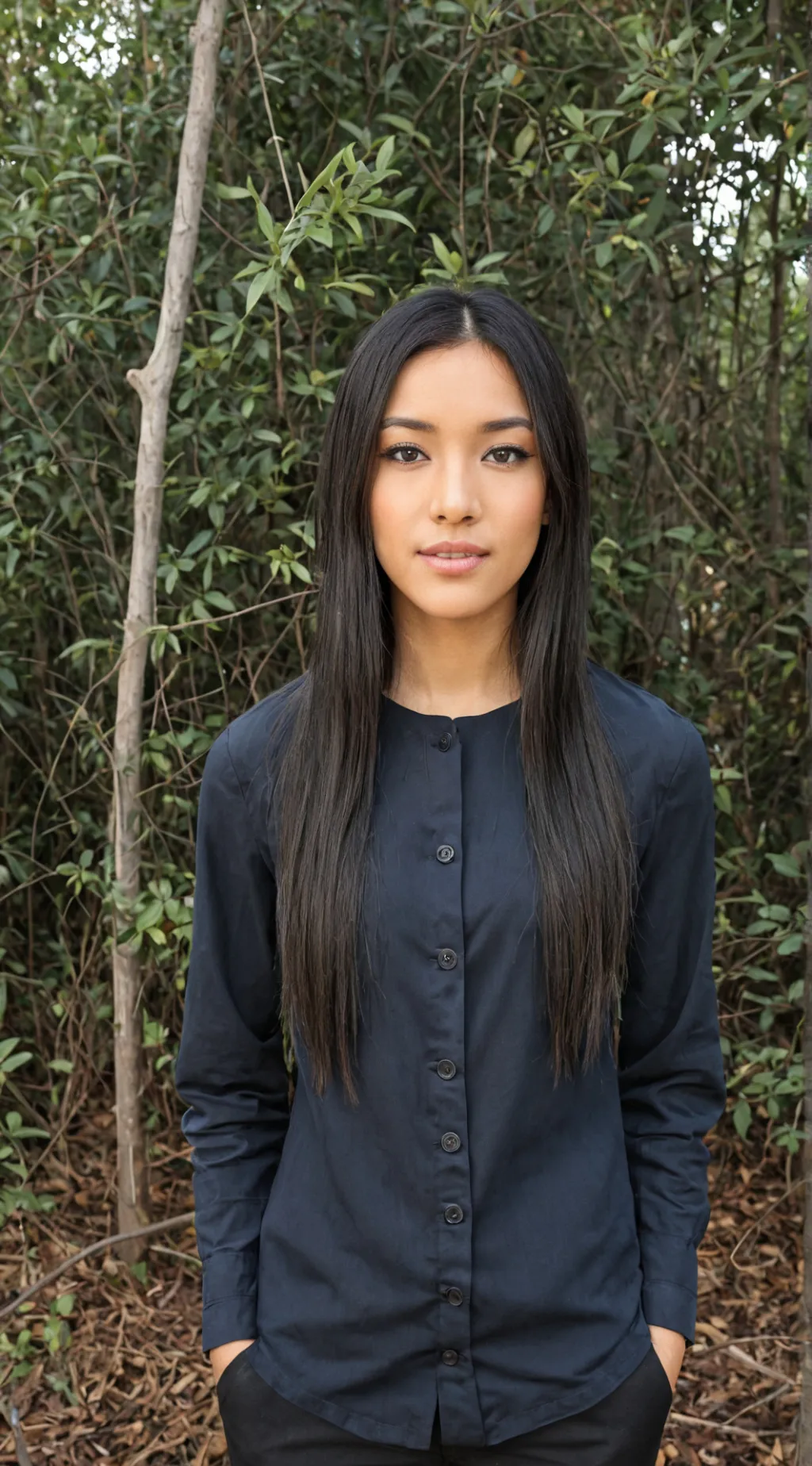 ai character: lily background