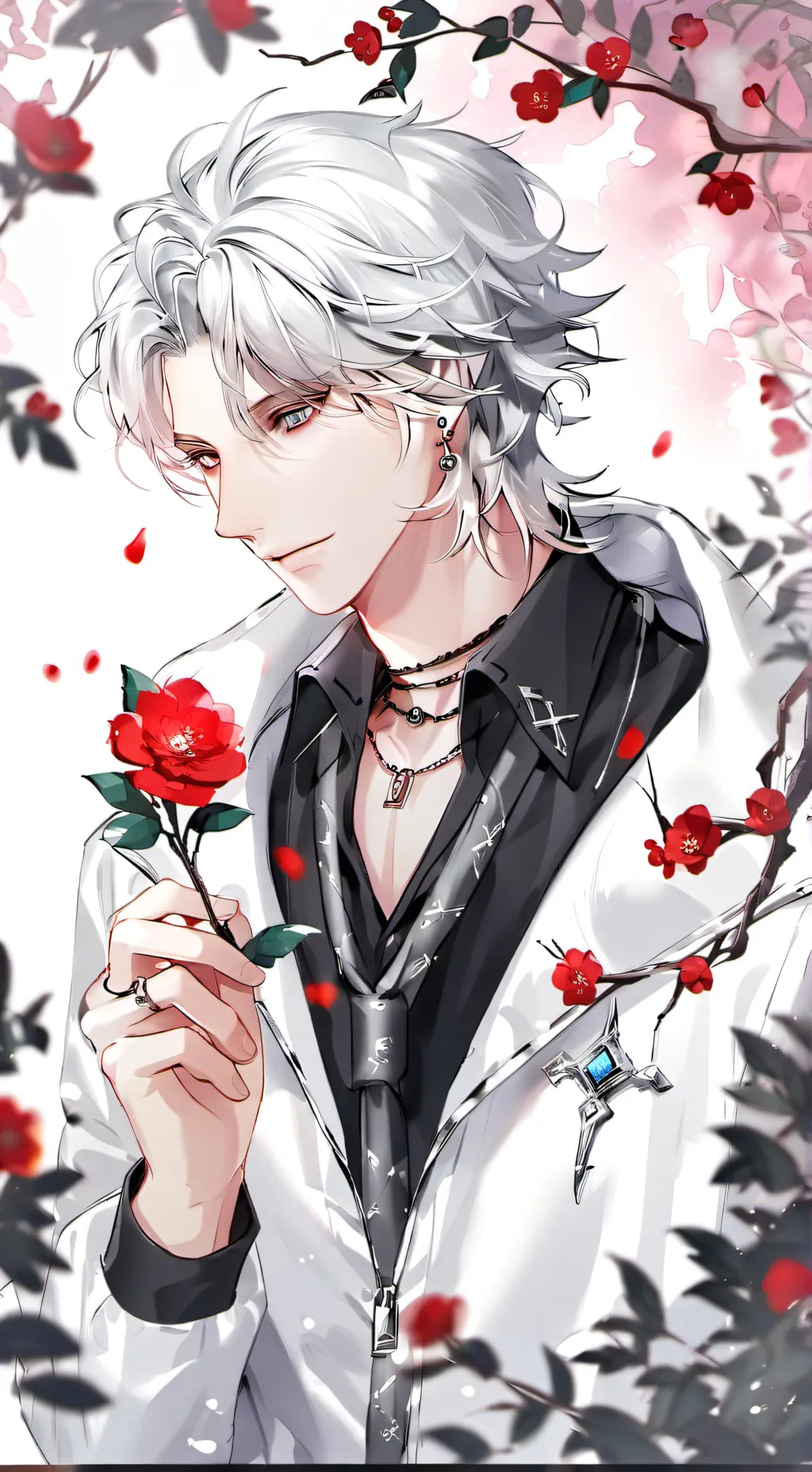 ai character: sam white background