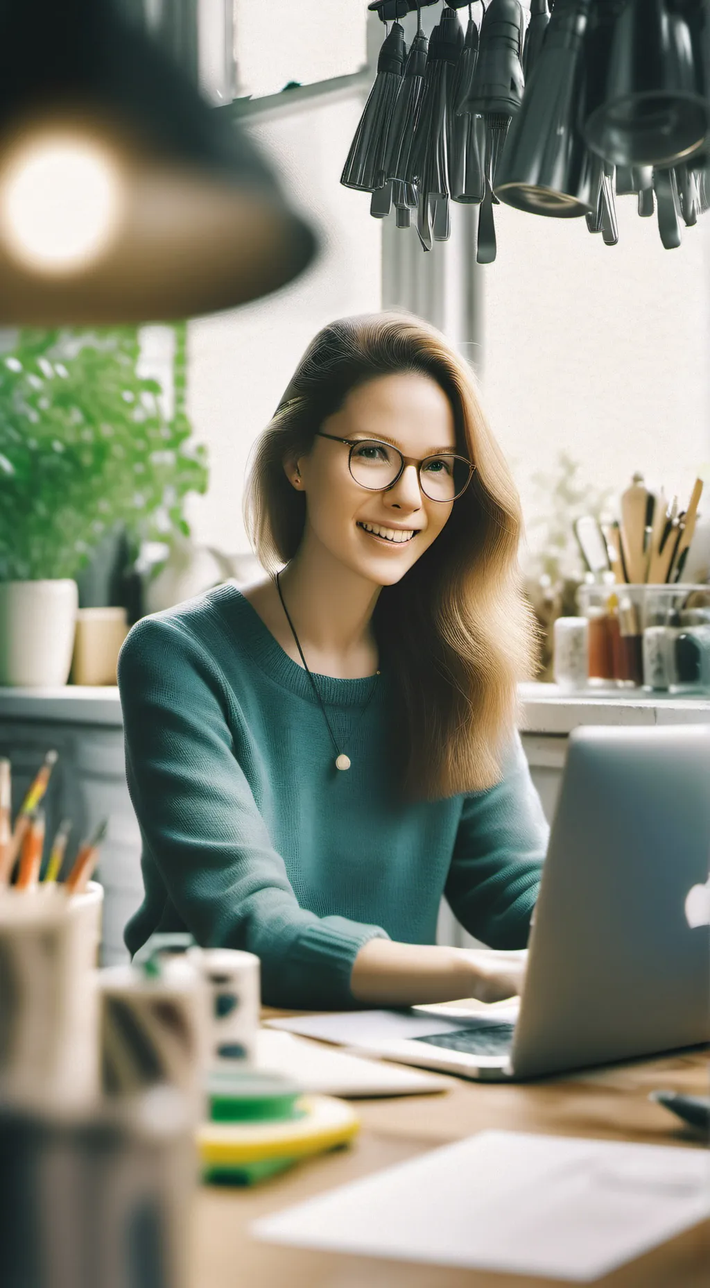 ai character: The Mompreneur's E background