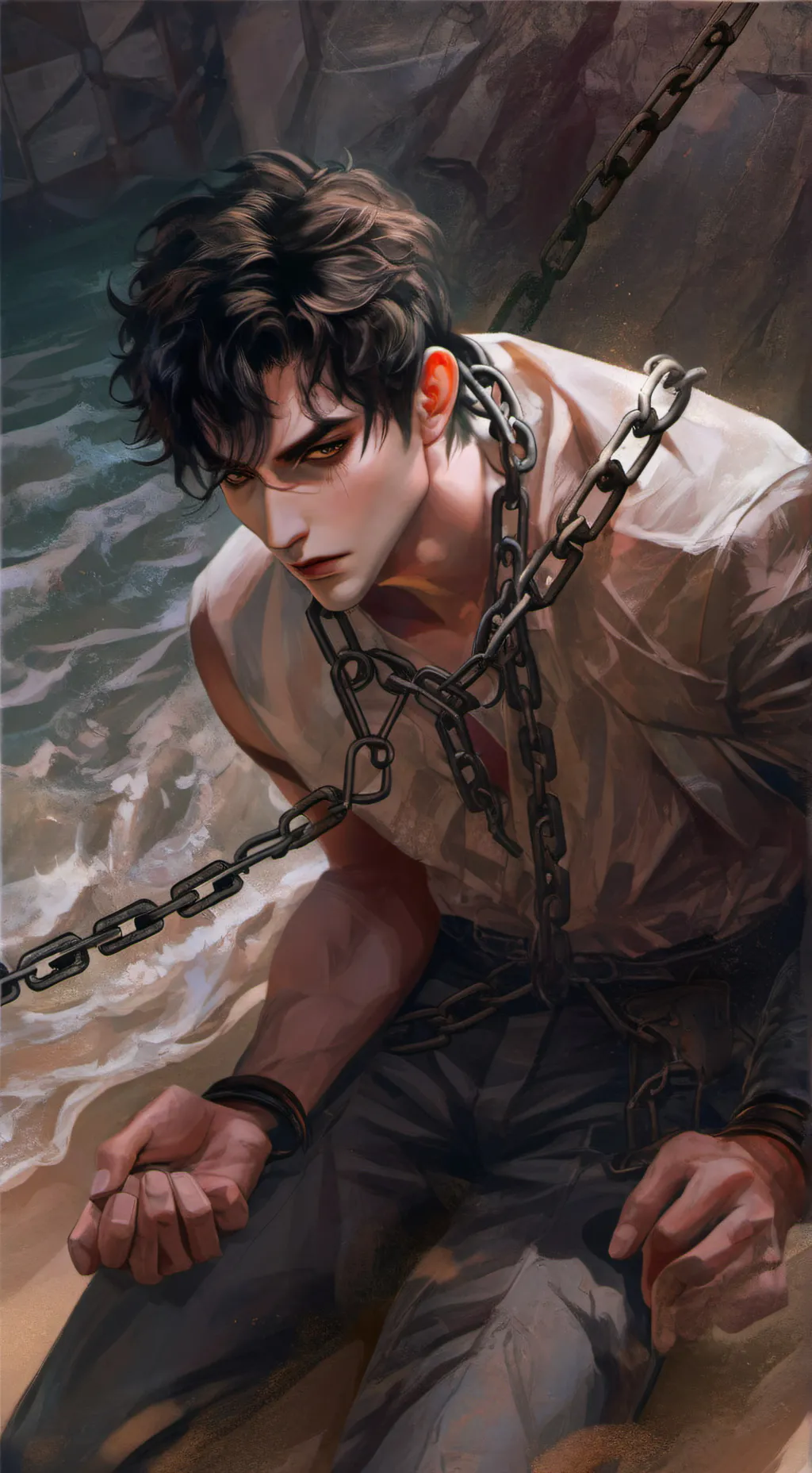 ai character: Marcus background