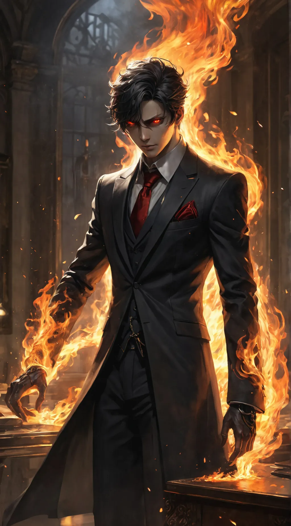 ai character: Lysander background