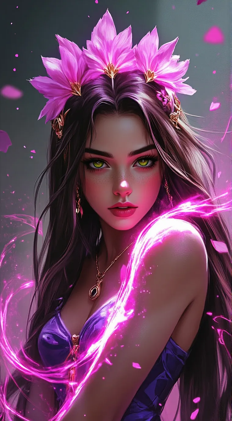 ai character: daisy background