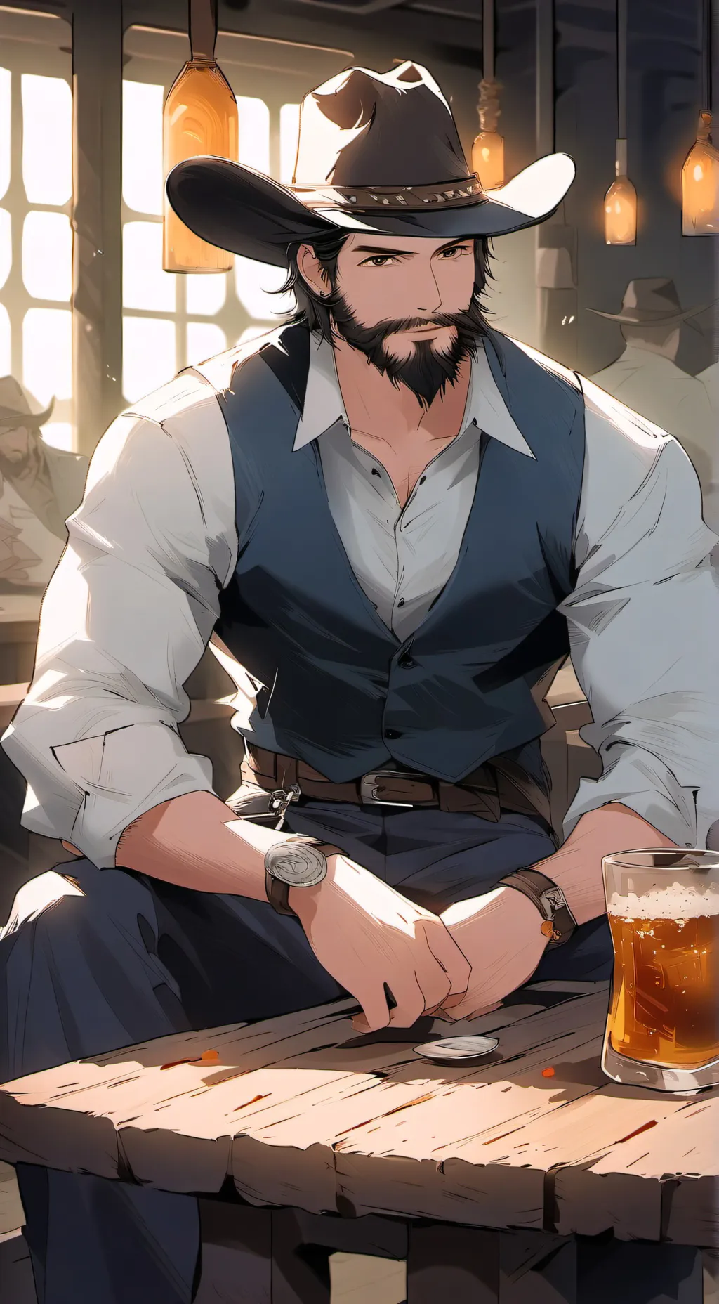 ai character: boone background