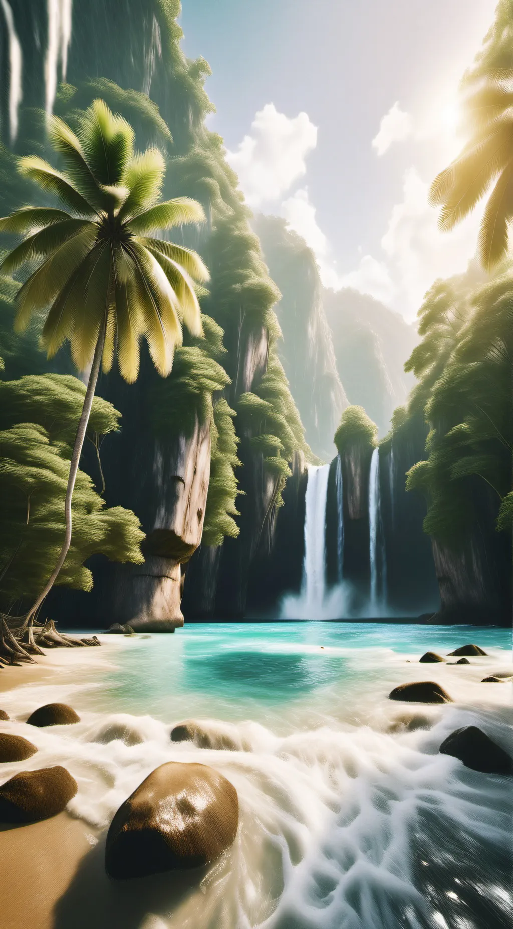 ai character: summer break background