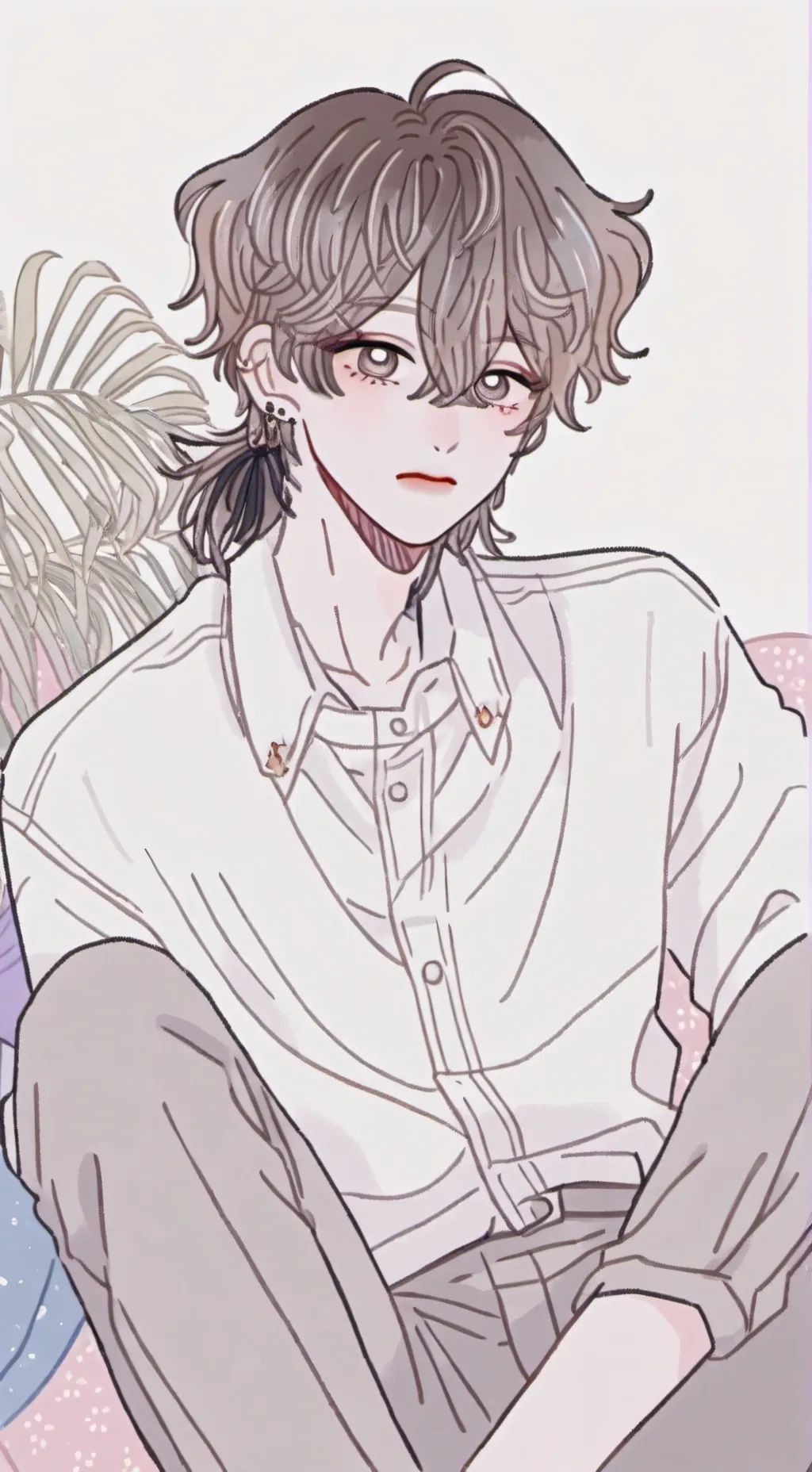 ai character: leo :^ background