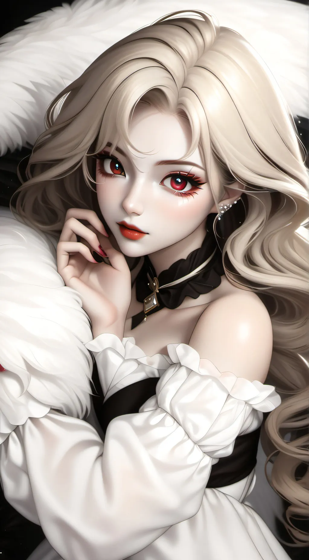 ai character: lucy the pick me 🙄 background