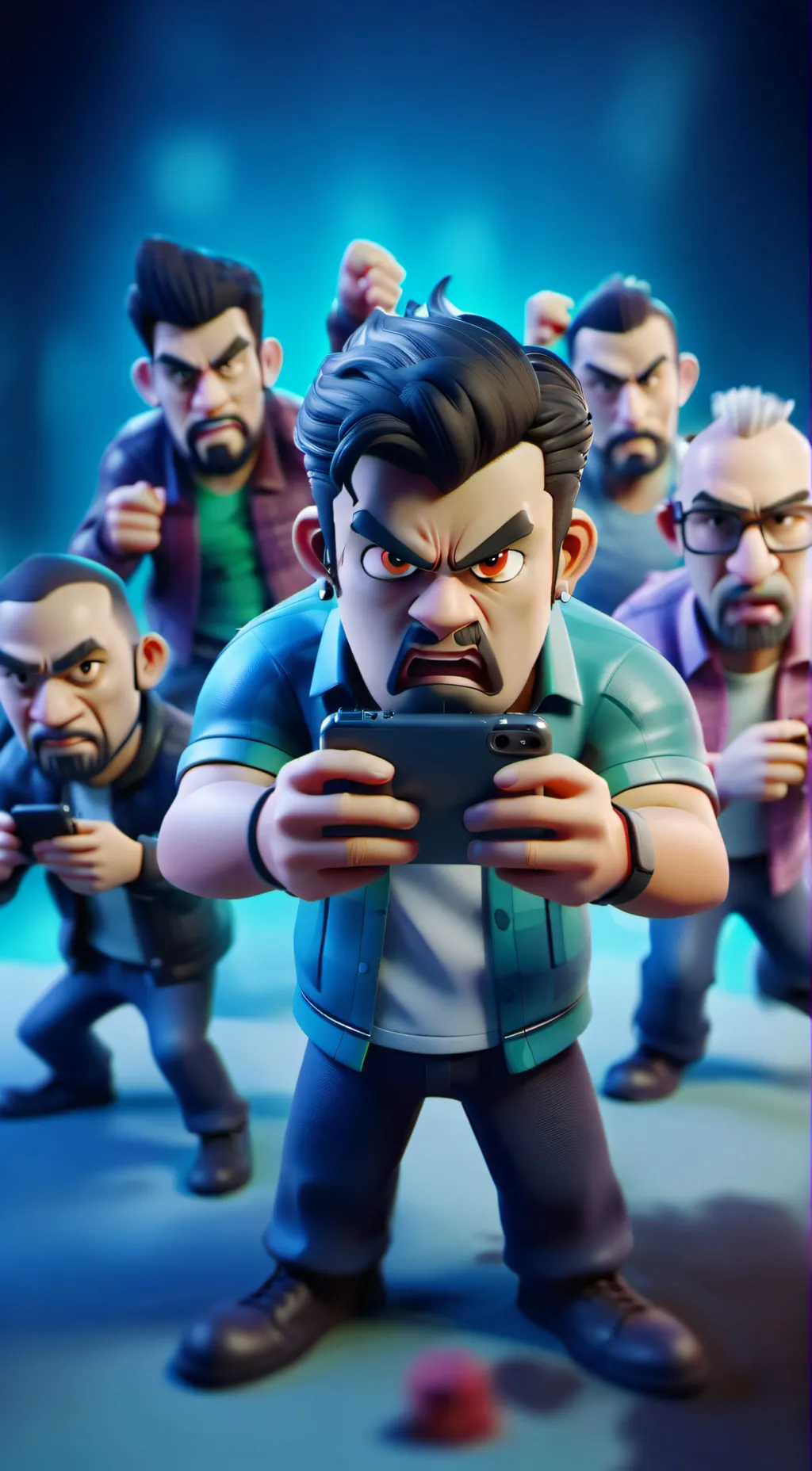 ai character: This is them? background