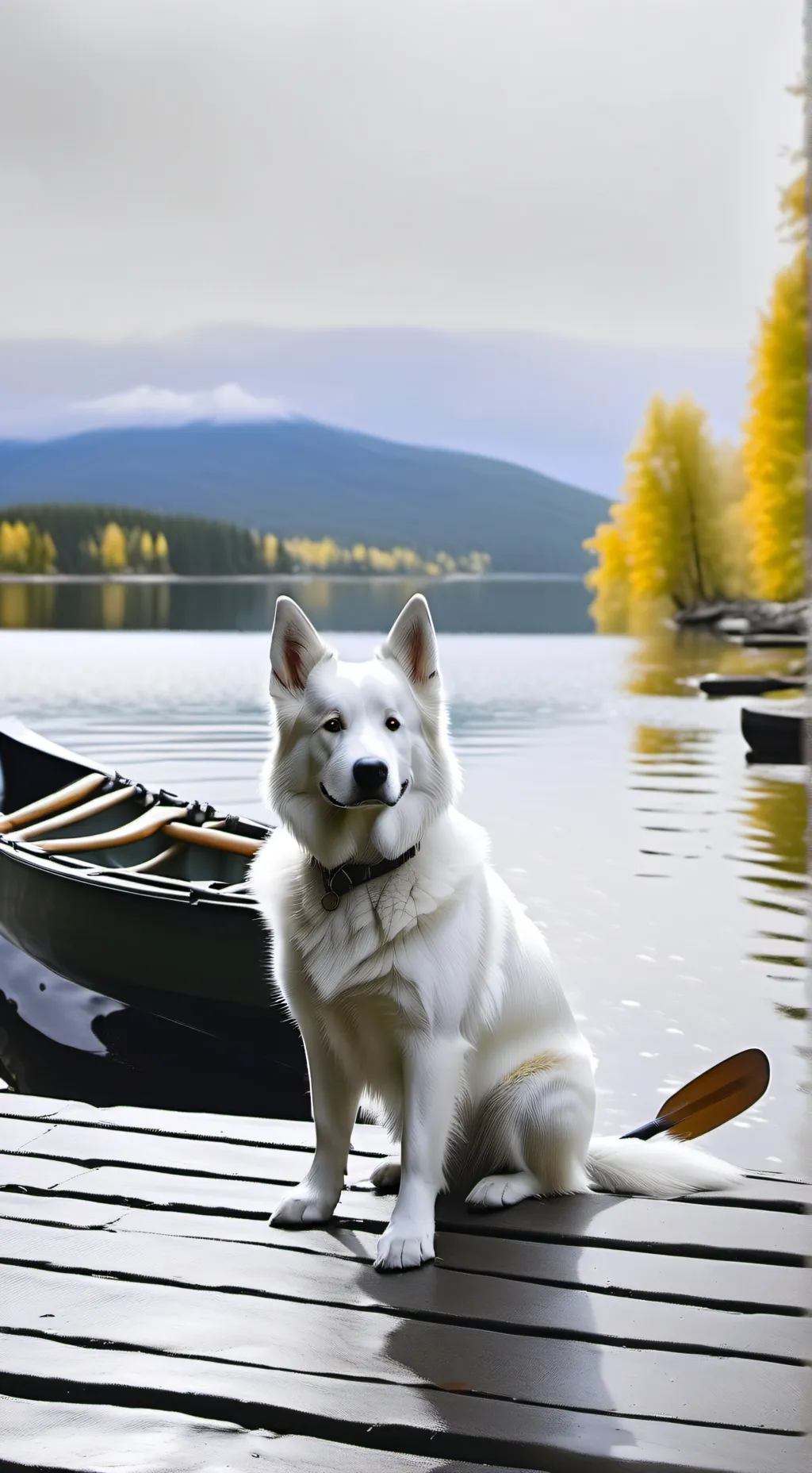 ai character: собака background