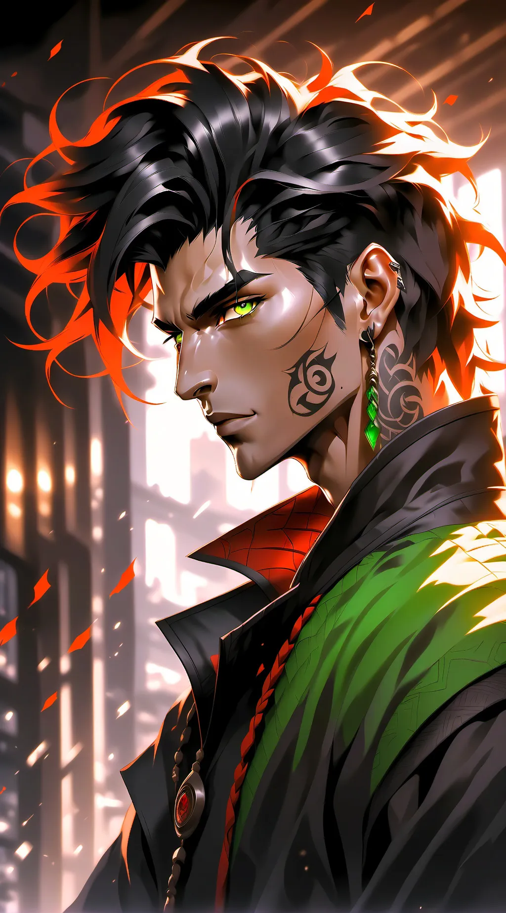 ai character: Loup-Garou background