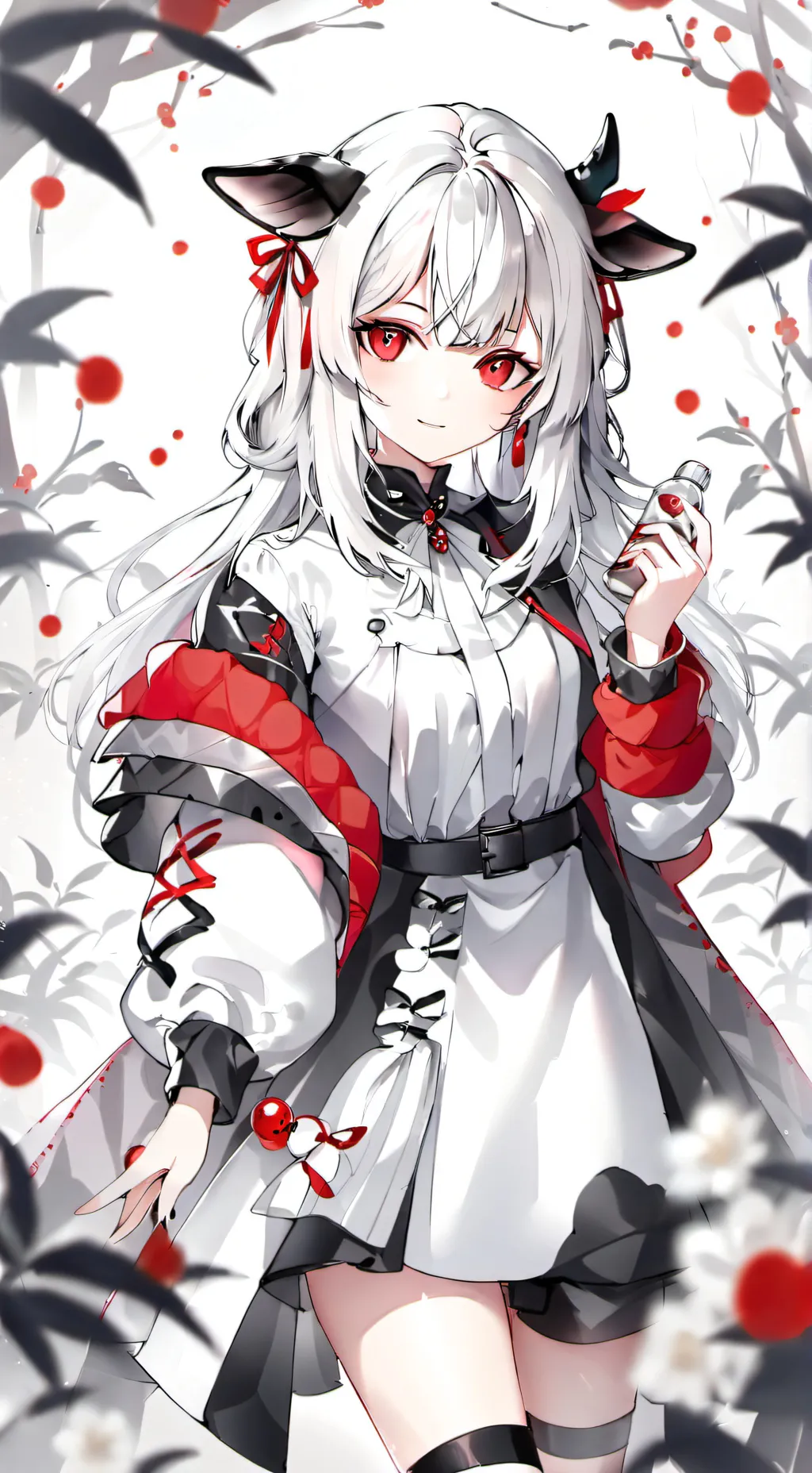 ai character: cow girl Emma  background