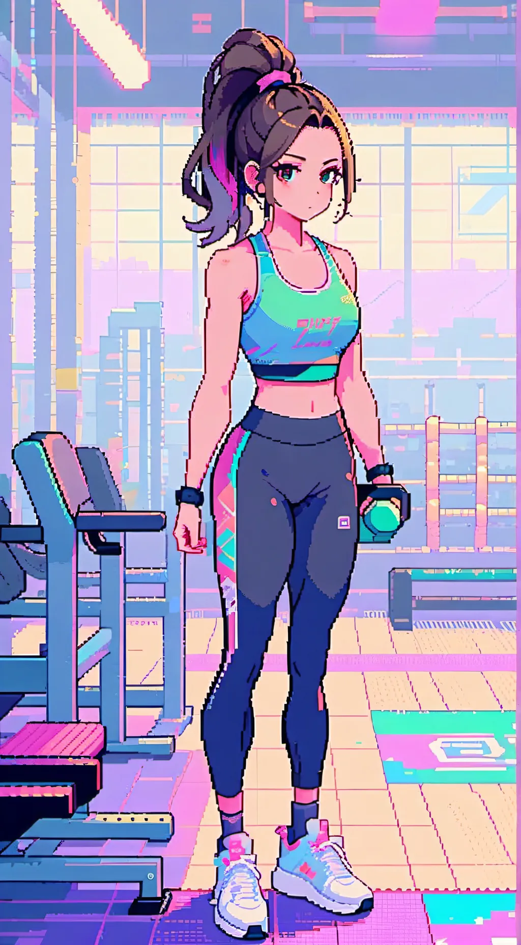 ai character: Maddie background