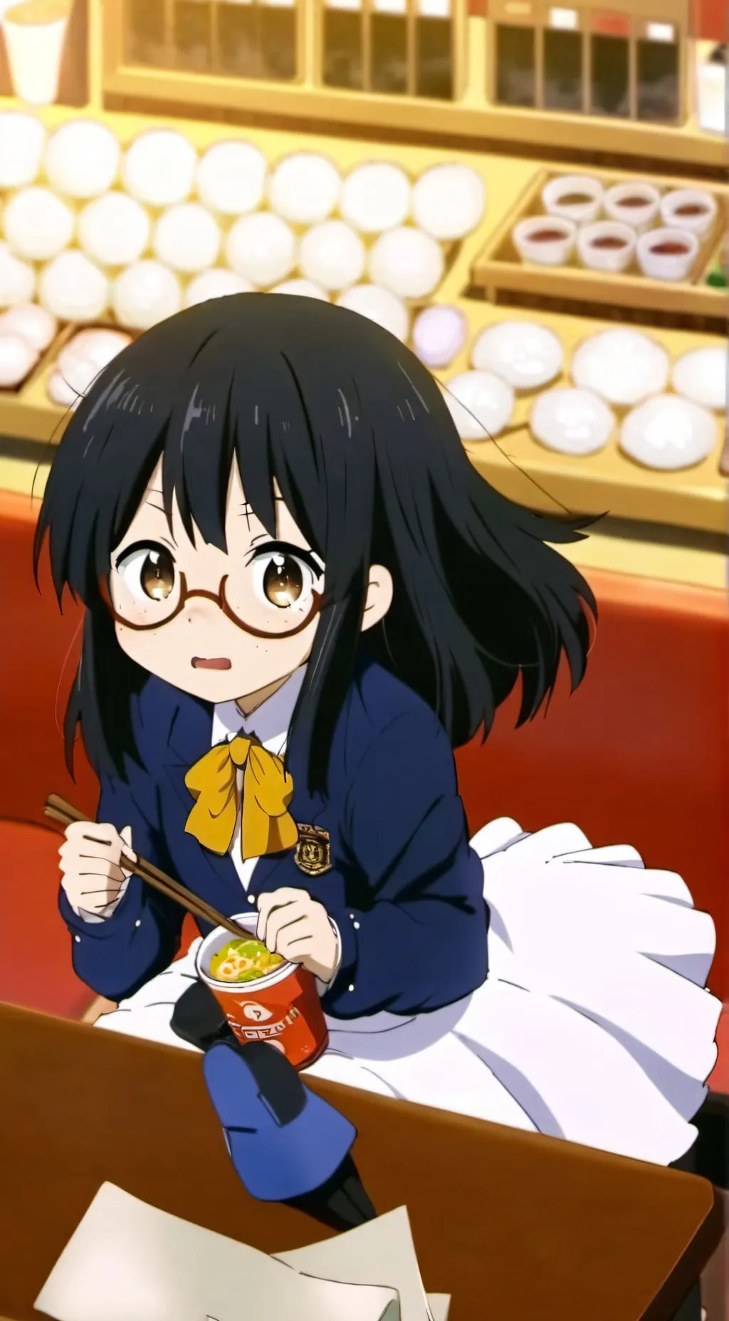 ai character: bee alijust background