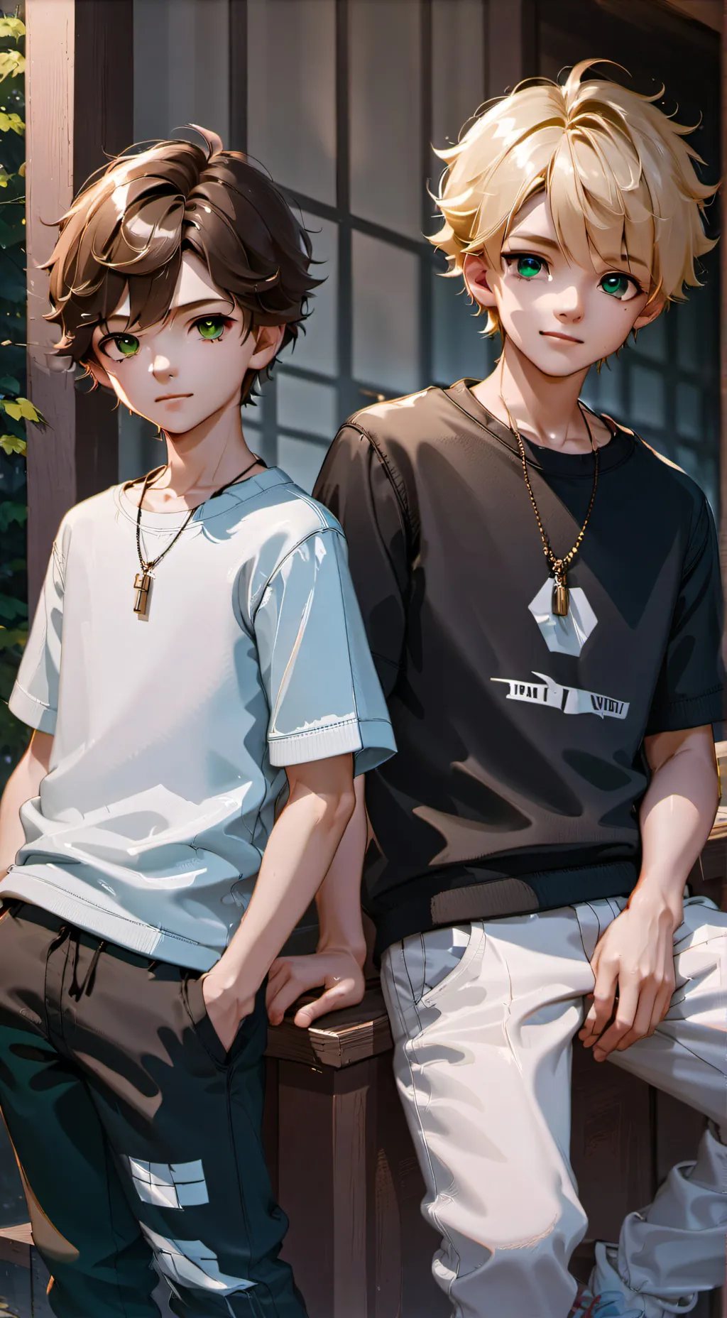 ai character: —Jason & Andrew— background