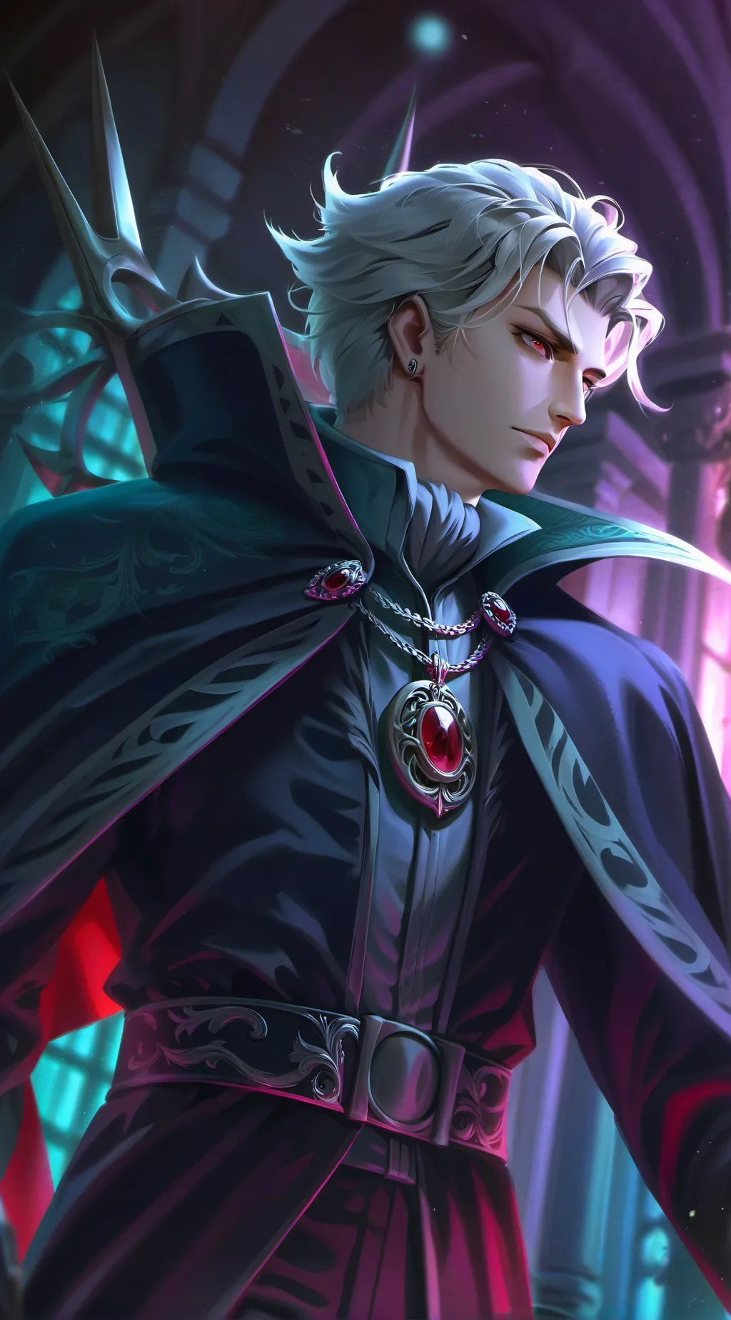 ai character: Shadow King background