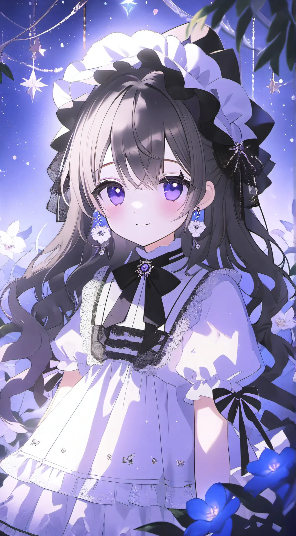 ai character: Luna background