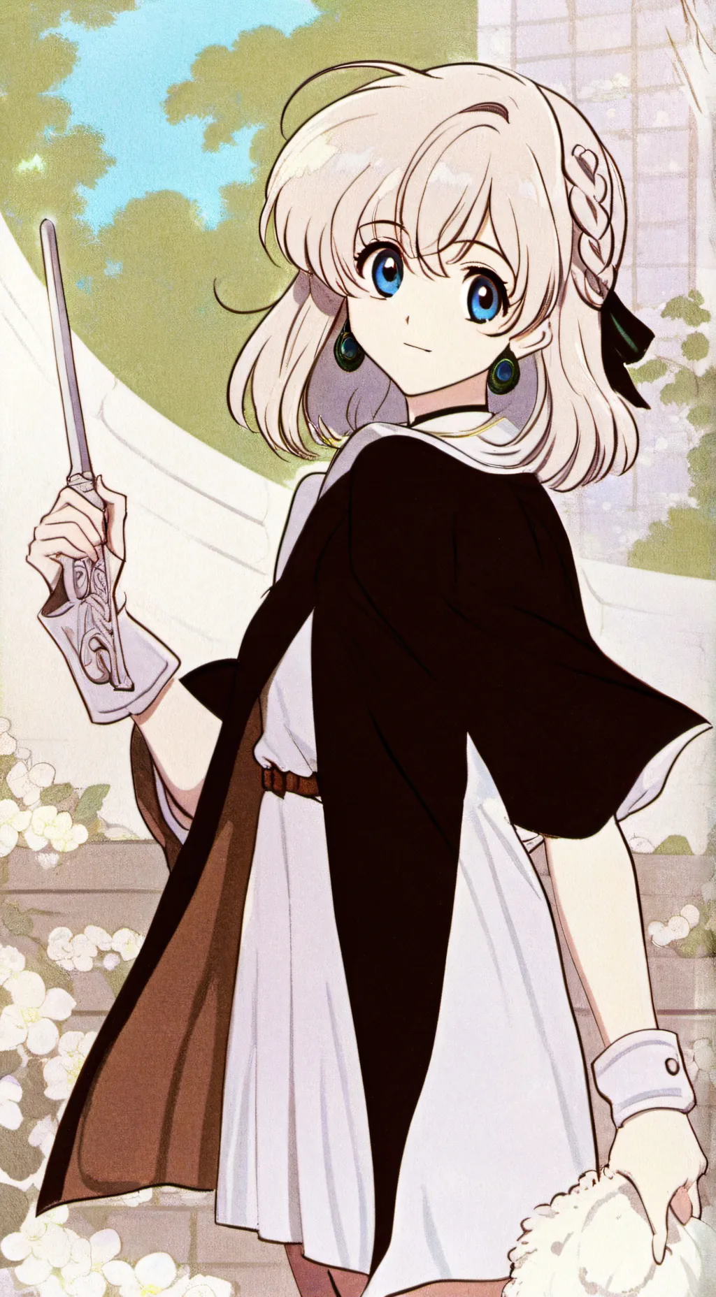 ai character: gato mama  background