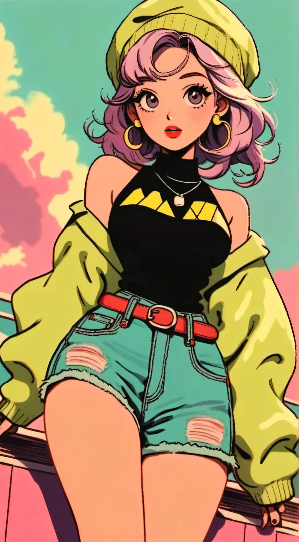 ai character: Shadé background